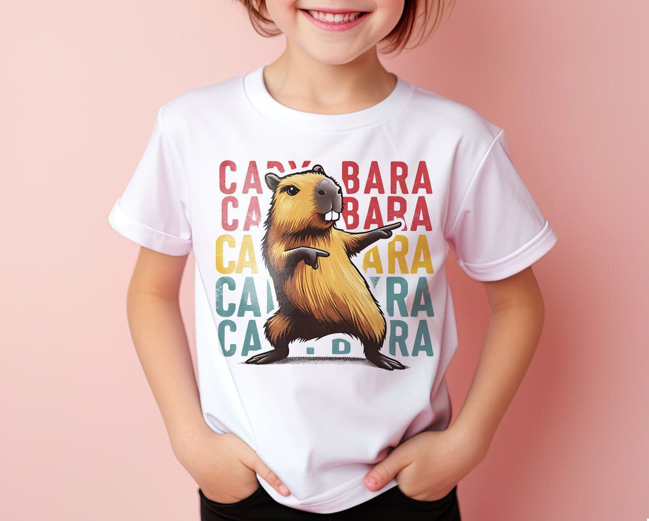 Camiseta de Capybara ,camiseta  para niños y adultos , CAPIBARA TSHIRT,Capybara