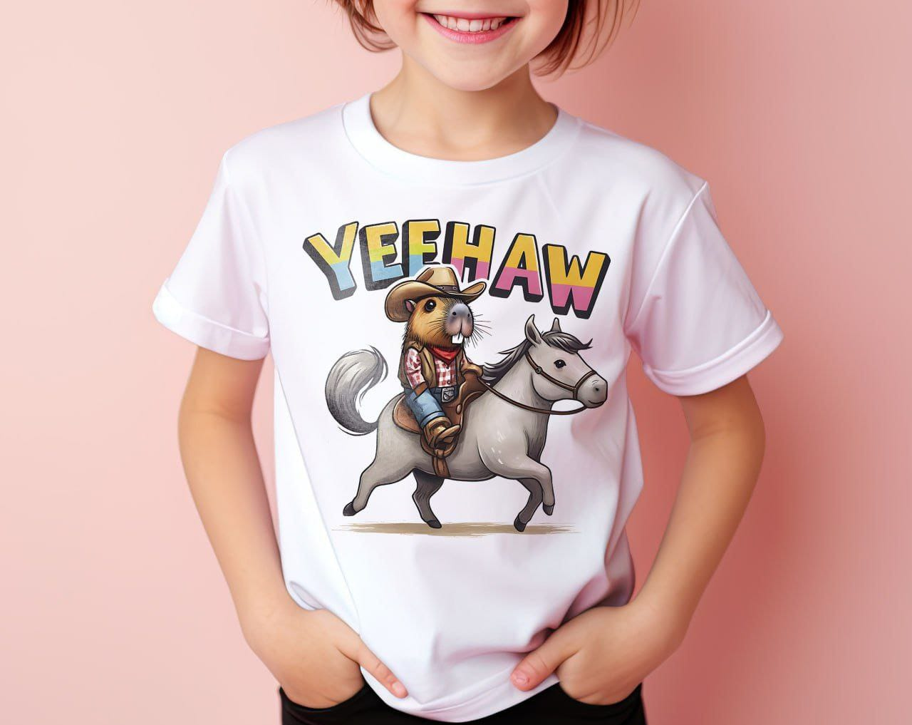 Camiseta de Capybara ,camiseta  para niños y adultos , CAPIBARA TSHIRT,Capybara