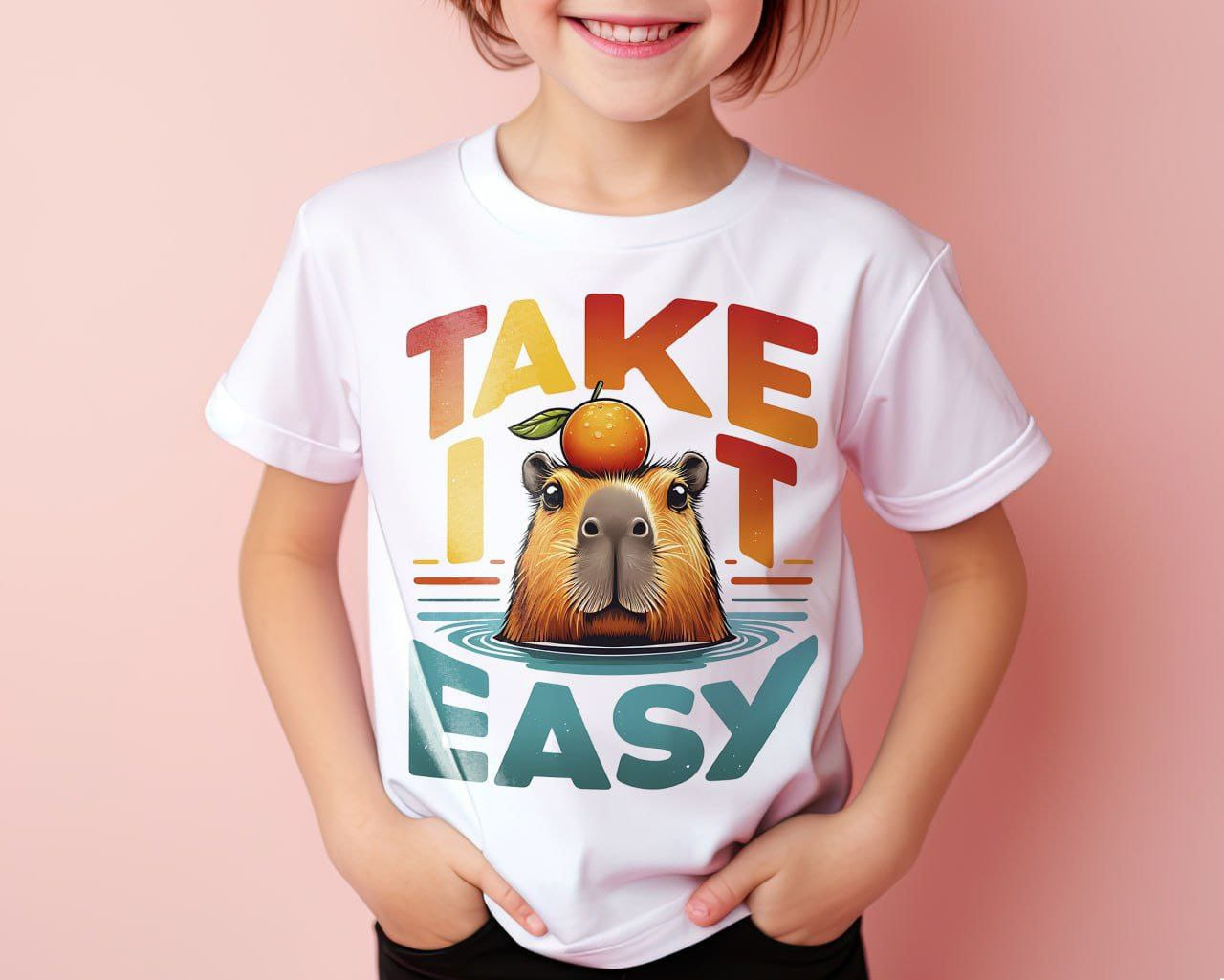Camiseta de Capybara ,camiseta  para niños y adultos , CAPIBARA TSHIRT,Capybara