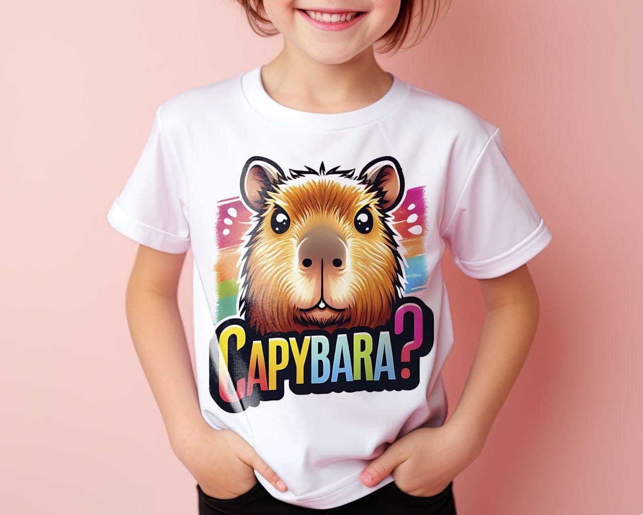 Camiseta de Capybara ,camiseta  para niños y adultos , CAPIBARA TSHIRT,Capybara