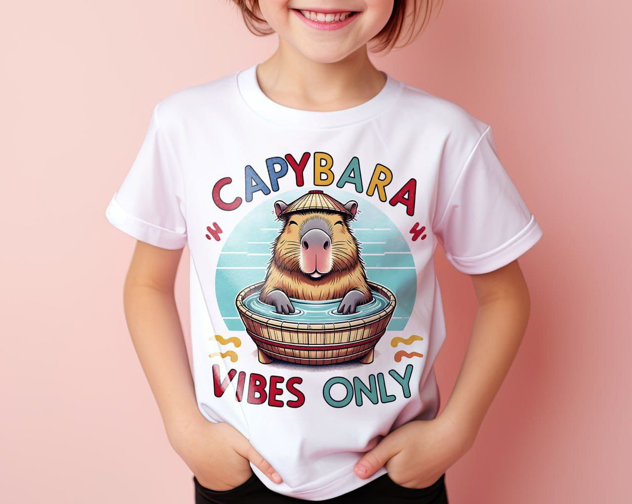 Camiseta de Capybara ,camiseta  para niños y adultos , CAPIBARA TSHIRT,Capybara