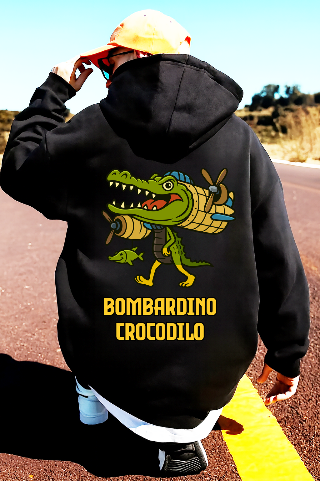 sudadera  Italian Brainrot ,sudadera para niños y adultos  ,  Italian Brainrot sweatshirt