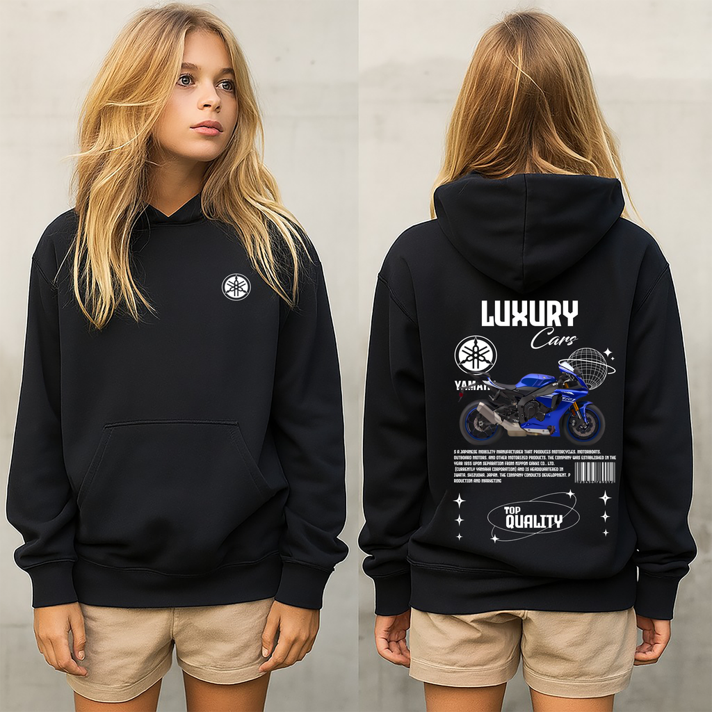 Sudadera con YAMAHA MOTO .sudadera para niños y adultos  , YAMAHA sweatshirt, motos, motobaik