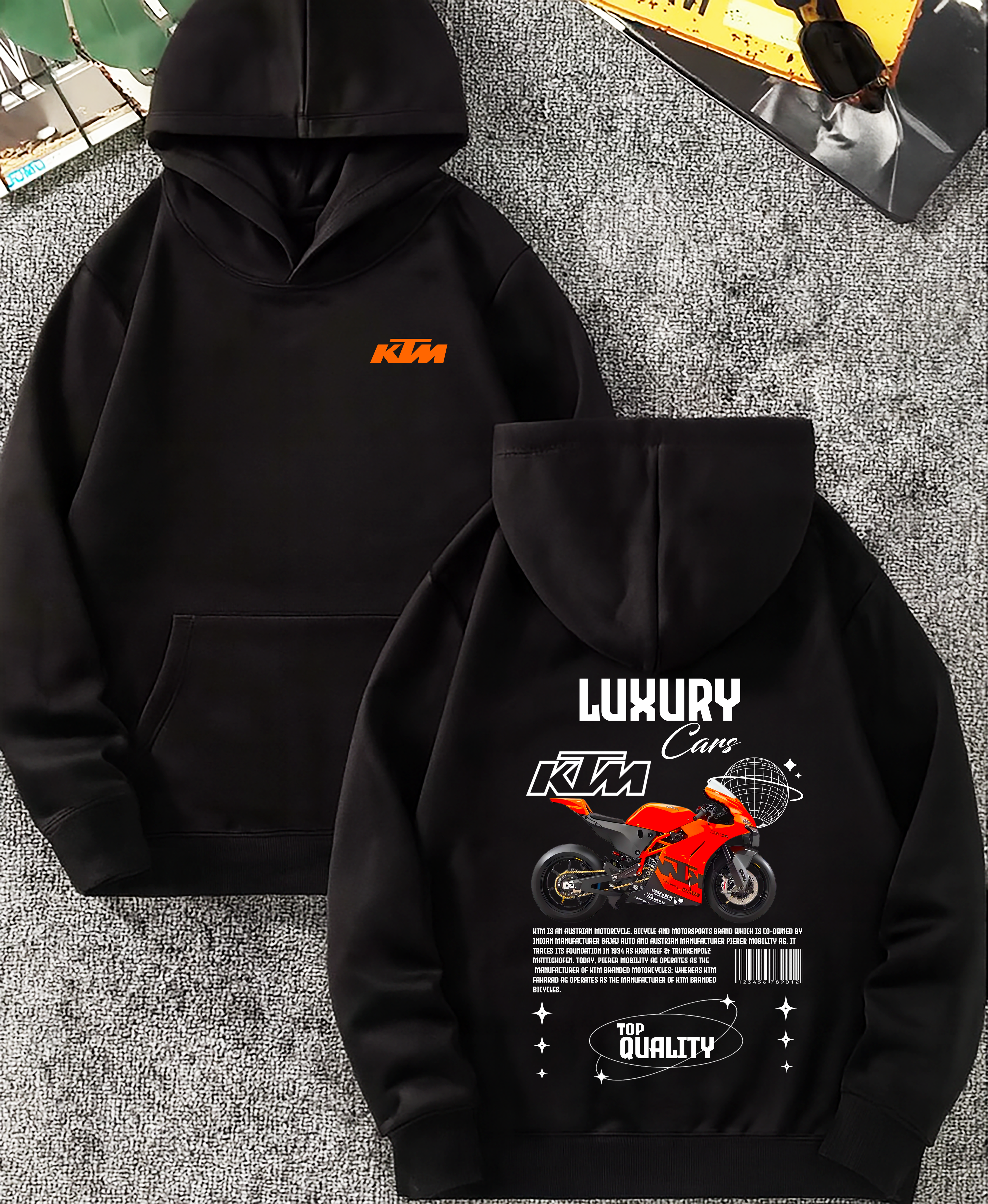 Sudadera con KTM MOTO .sudadera para niños y adultos  , sudadera de KTM , motos, motobaik