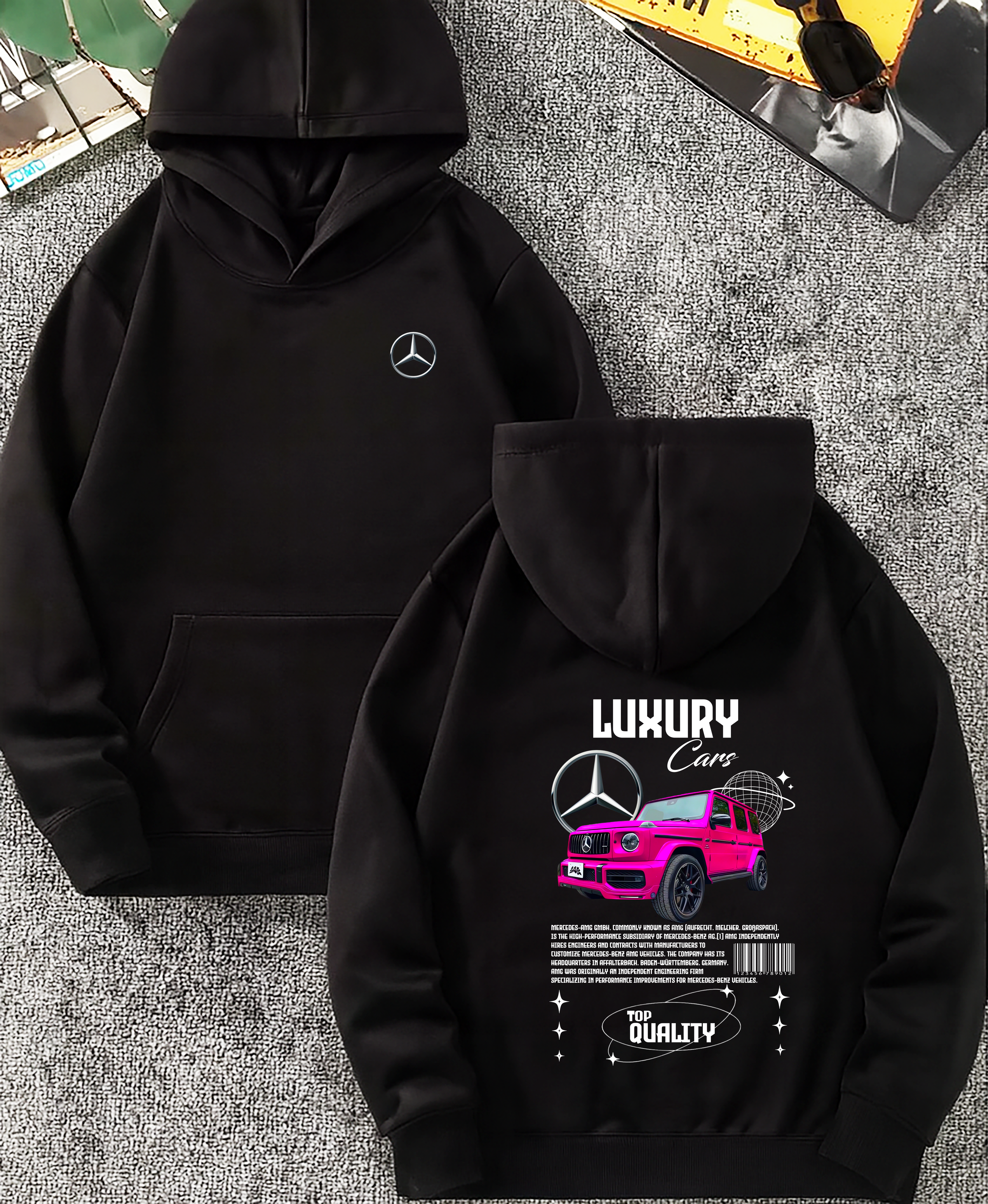 Sudadera Mercedes car .sudadera para niños y adultos  , sudadera con diseño de mercede