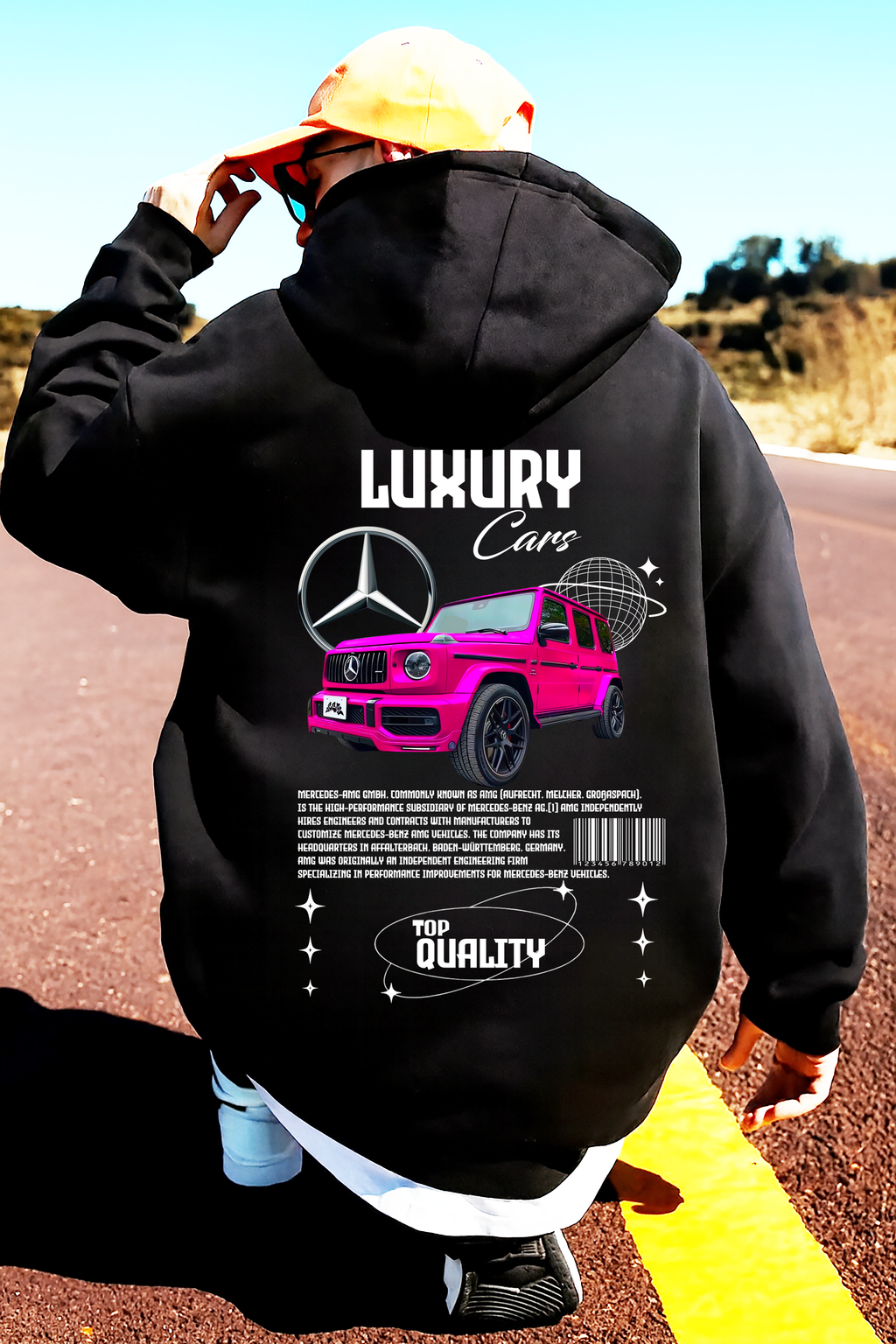Sudadera Mercedes car .sudadera para niños y adultos  , sudadera con diseño de mercede