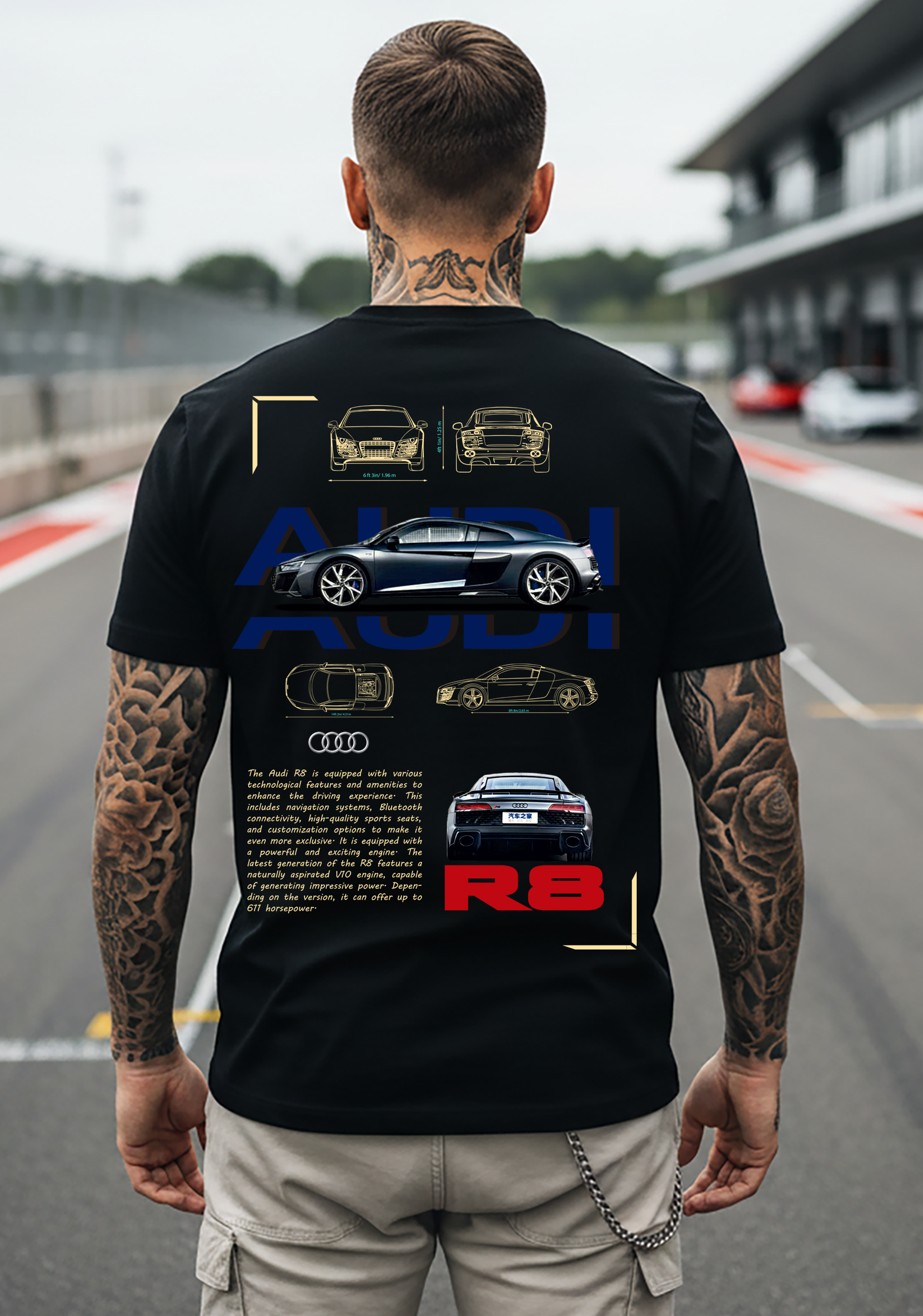 camiseta con diseño AUDI,camiseta  niños y adultos  , camiseta AUDI ,amantes de audi