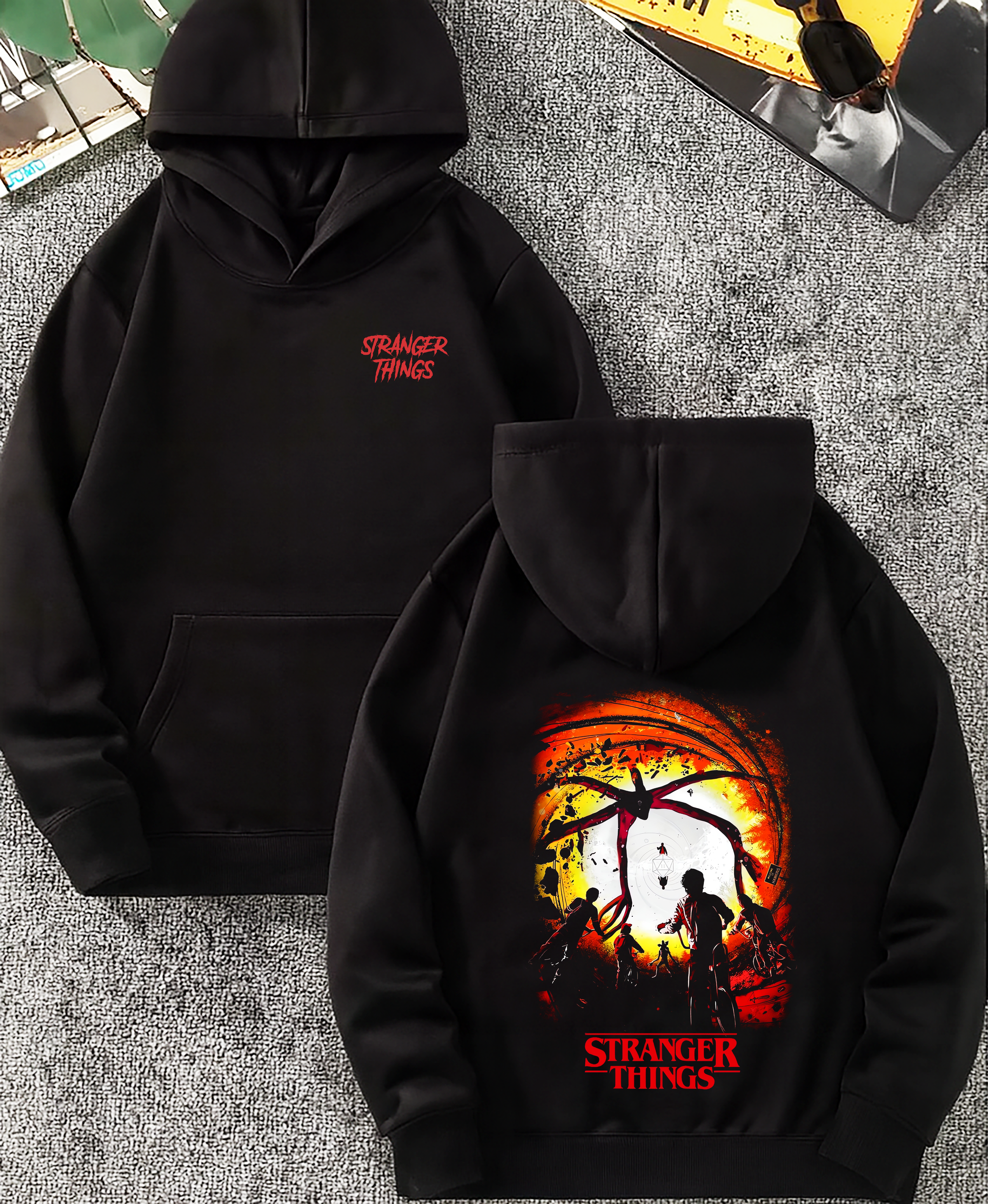 stranger things sudadera,sudadera para niños y adultos  , la serie de stranger things colección