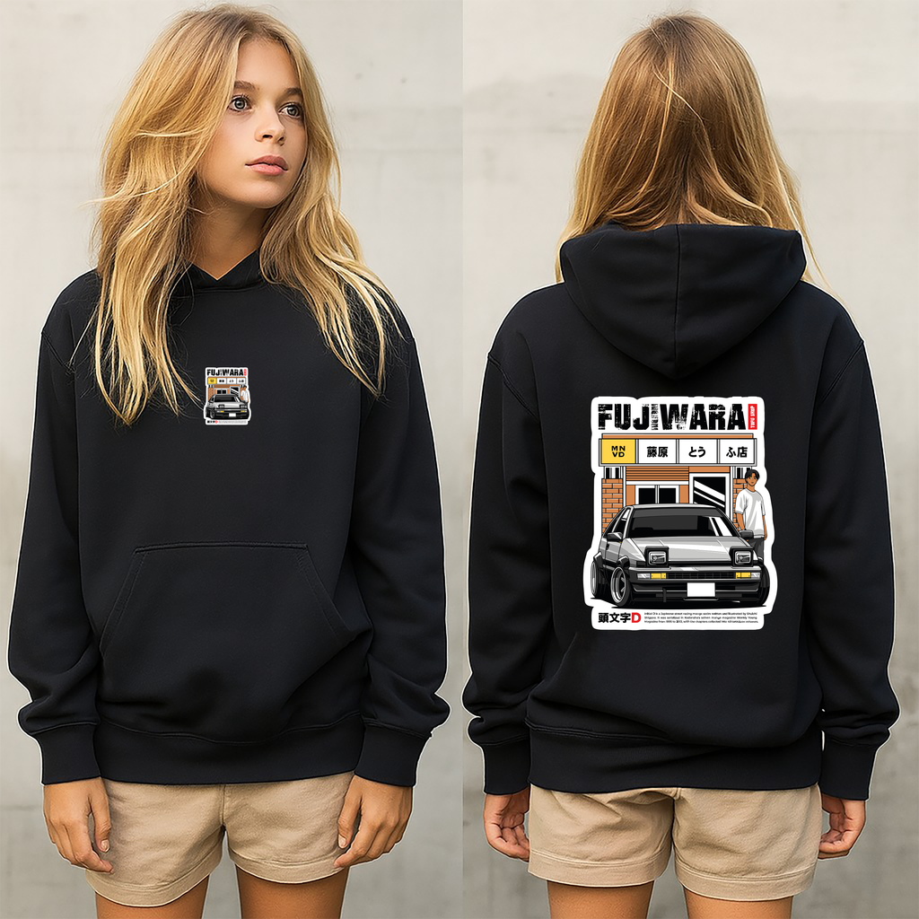 sudadera con diseño de Toyota   ,sudadera muy caliente y cómoda , toyota AE86 colección y accesorios TOYOTA AE86