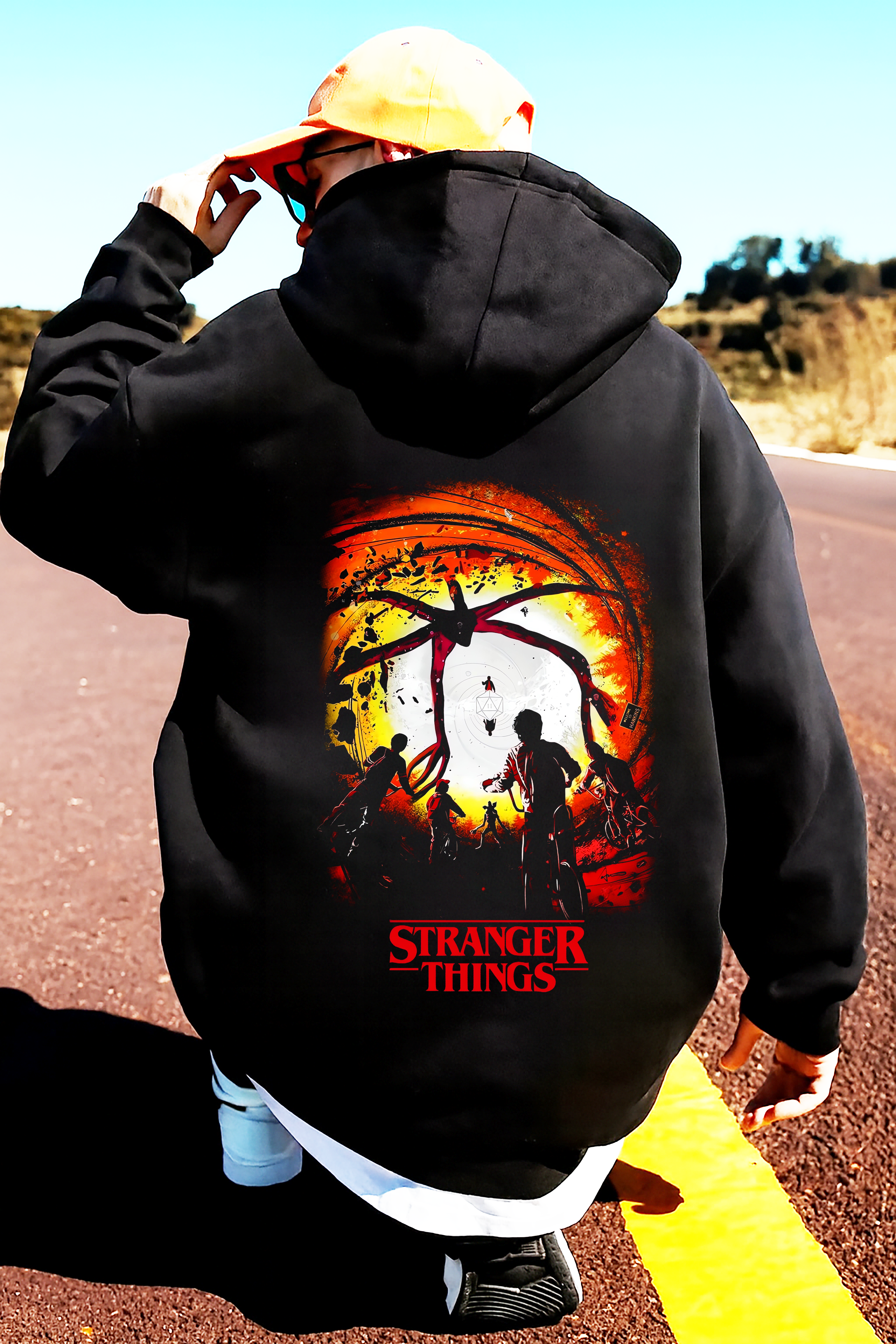 stranger things sudadera,sudadera para niños y adultos  , la serie de stranger things colección