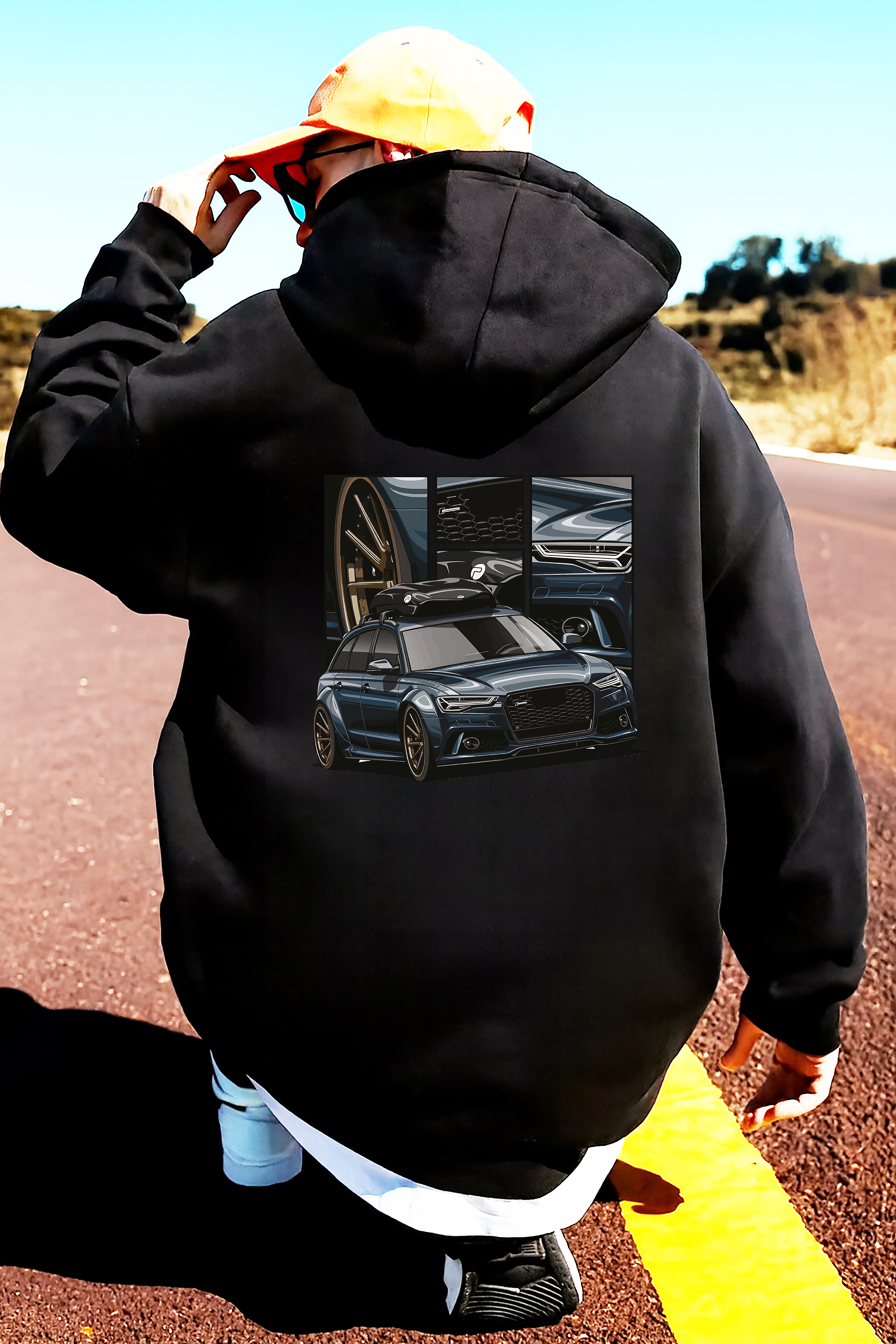 sudadera con diseño de Audi sport , sudadera muy caliente y cómoda ,colección y accesorios de audi