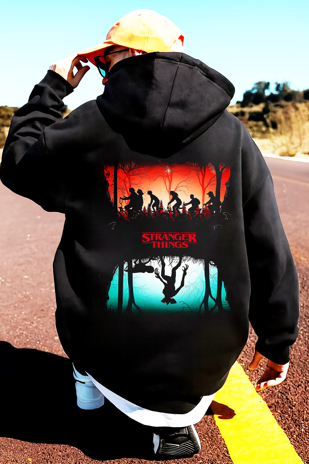 stranger things sudadera,sudadera para niños y adultos  , la serie de stranger things colección