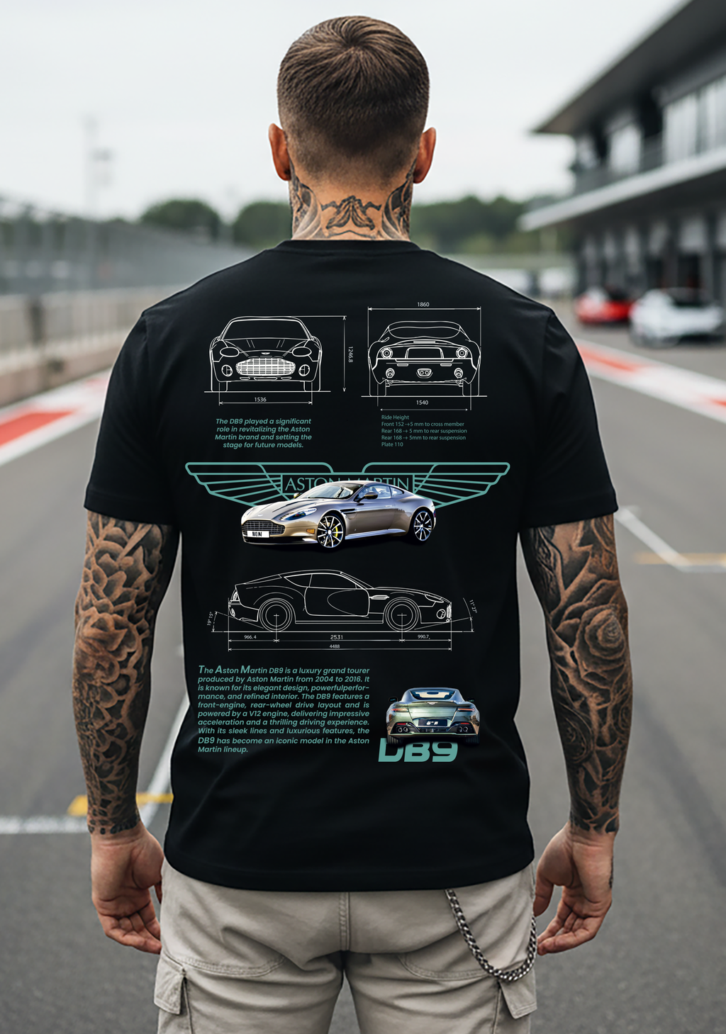 camiseta con diseño ASTON MARTIN,camiseta  niños y adultos  , camiseta ASTON MARTIN,mas coches