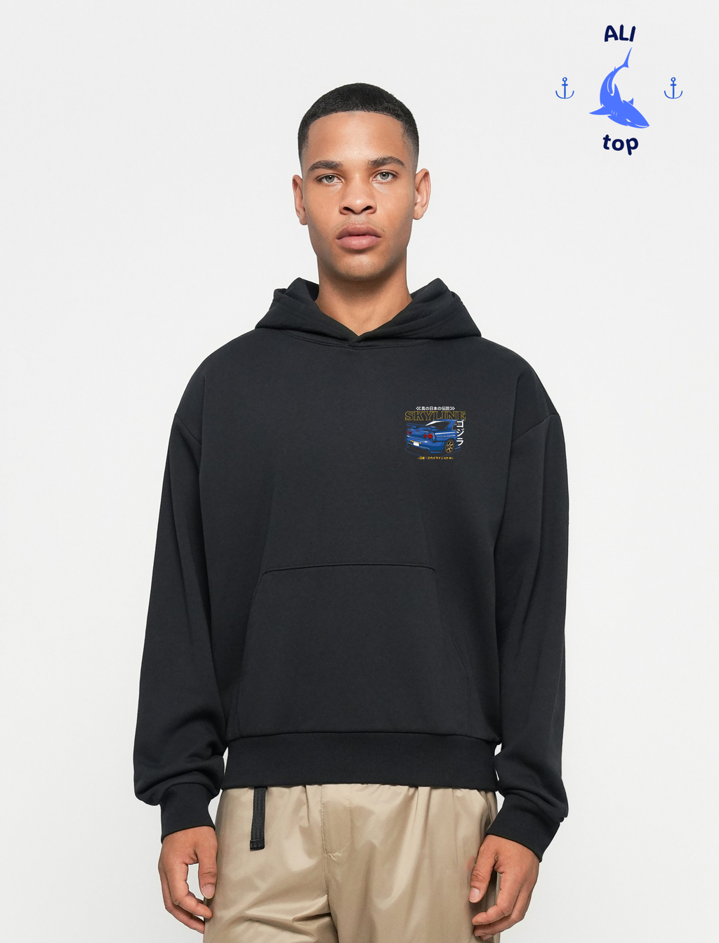 sudadera con diseño de Nissan Skyline ,sudadera muy caliente y cómoda ,nissan  colección y accesorios Nissan Skyline