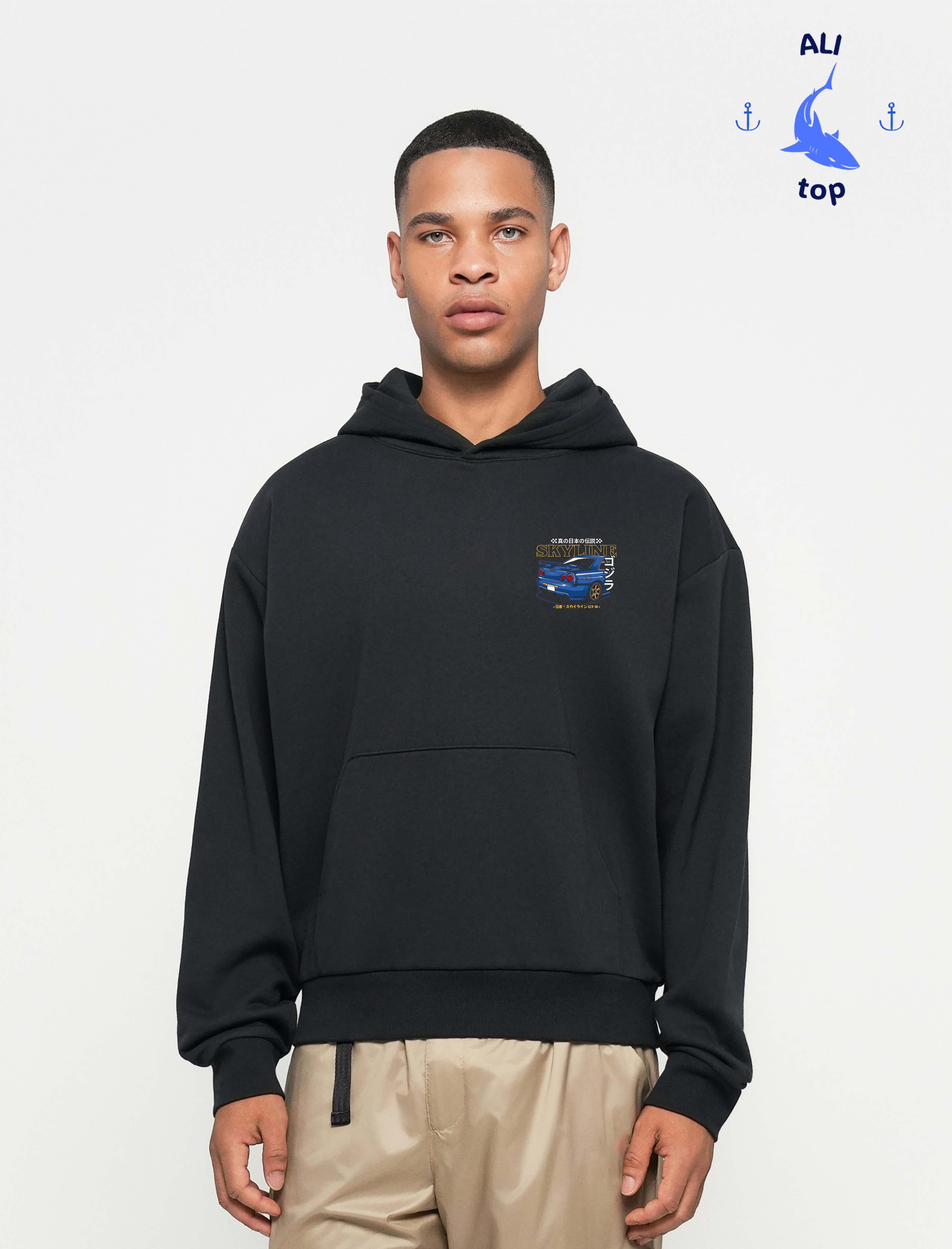 sudadera con diseño de Nissan Skyline ,sudadera muy caliente y cómoda ,nissan  colección y accesorios Nissan Skyline