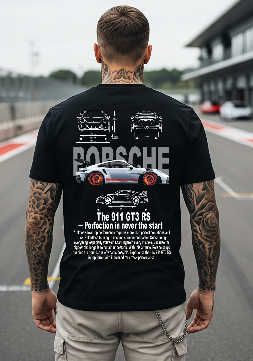 camiseta con diseño porsche ,camiseta  niños y adultos  , camiseta porsche,the 911 GT3 RS