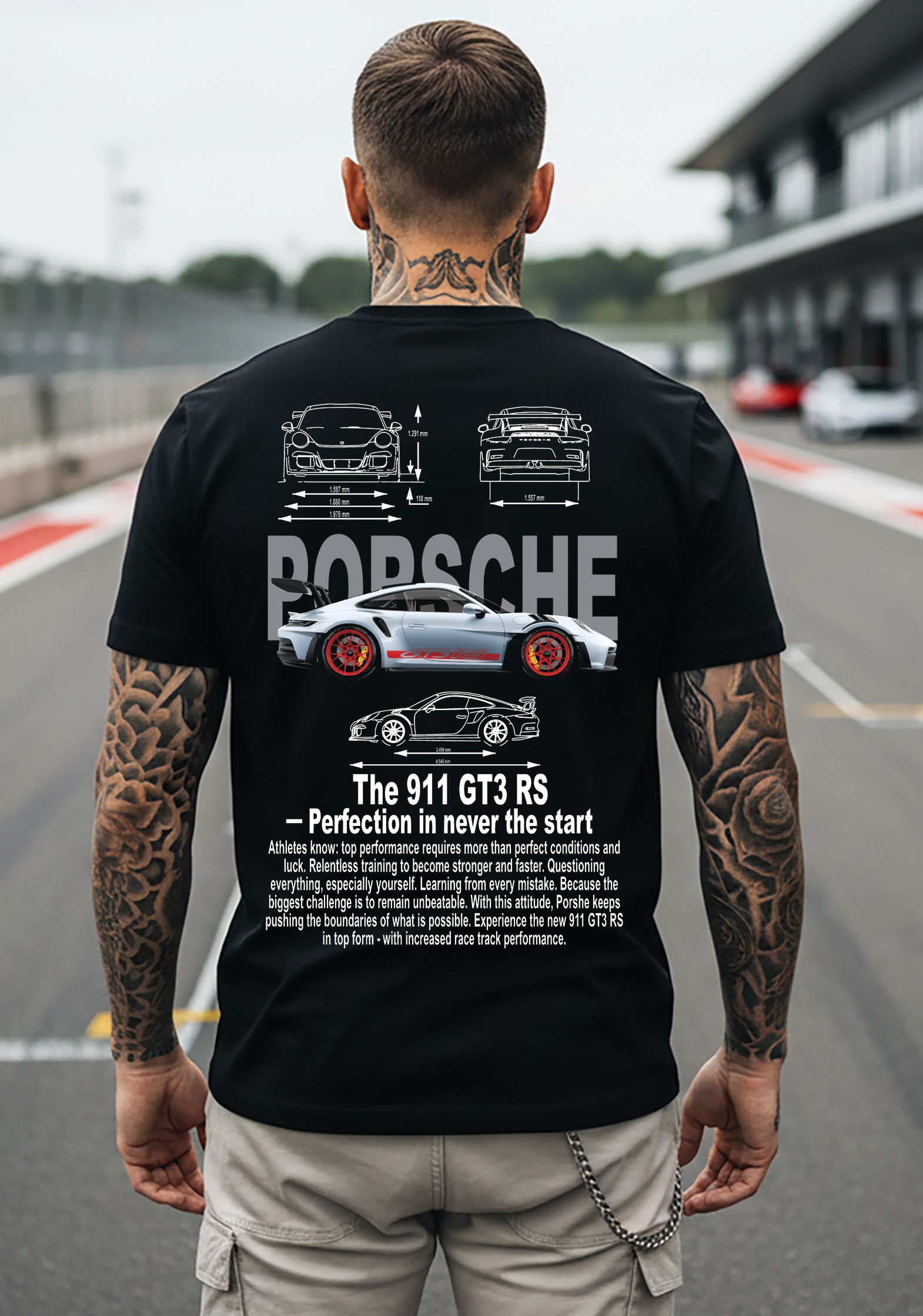 camiseta con diseño porsche ,camiseta  niños y adultos  , camiseta porsche,the 911 GT3 RS