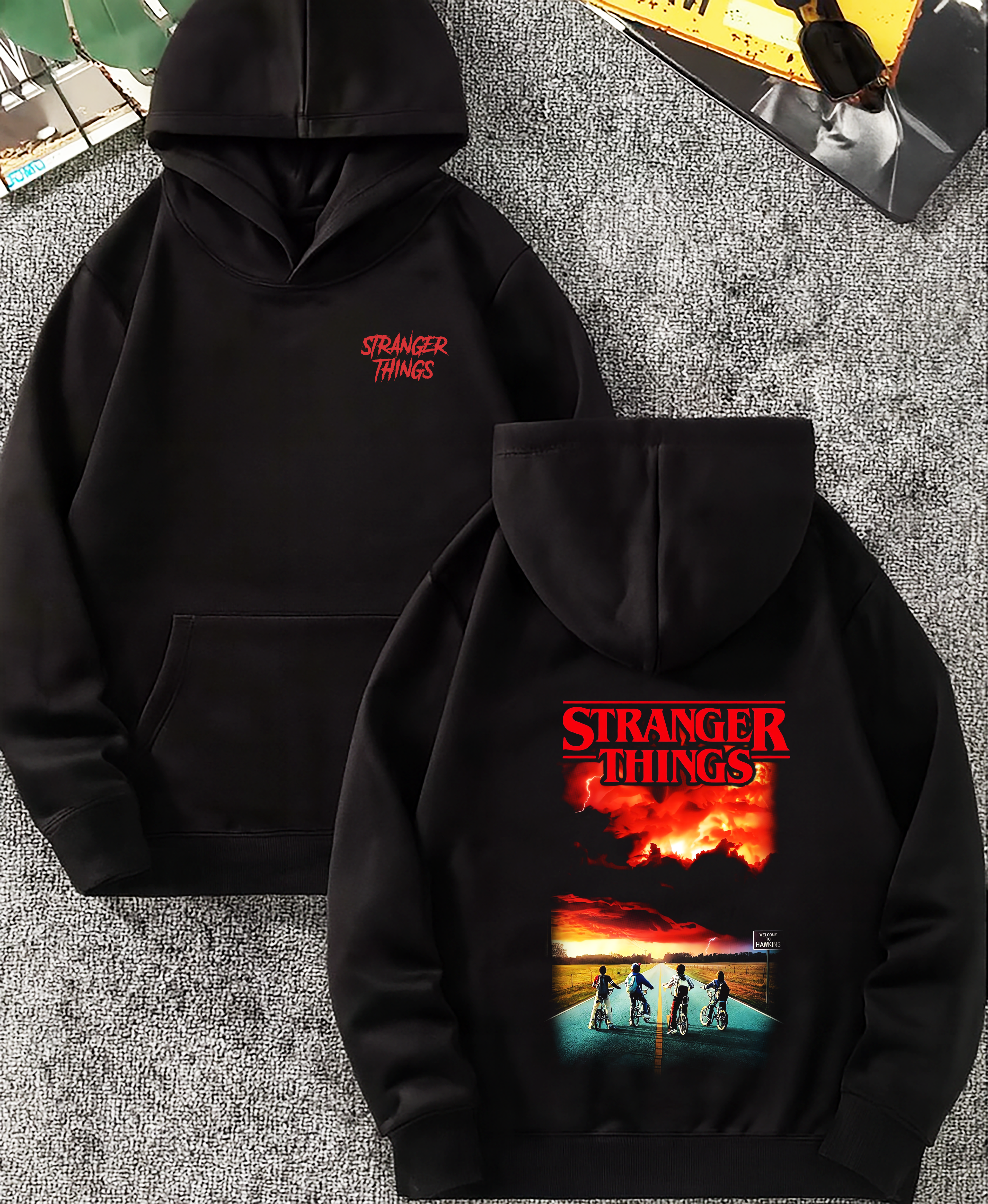 stranger things sudadera,sudadera para niños y adultos  , la serie de stranger things colección