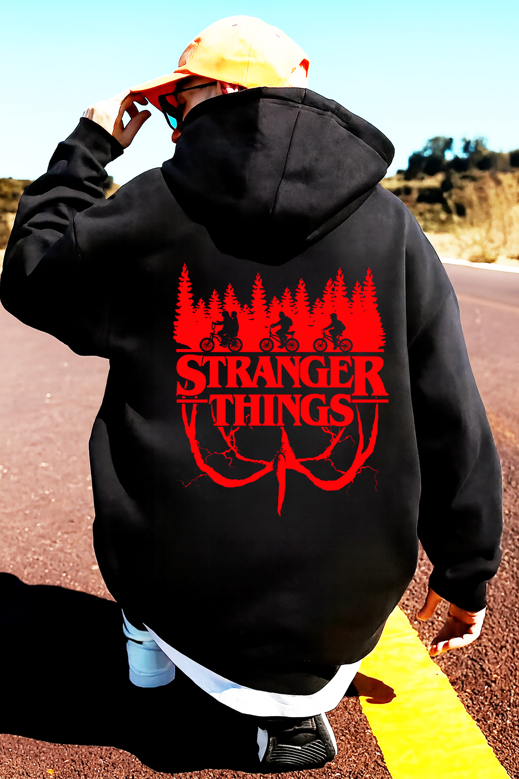 stranger things sudadera,sudadera para niños y adultos  , la serie de stranger things colección