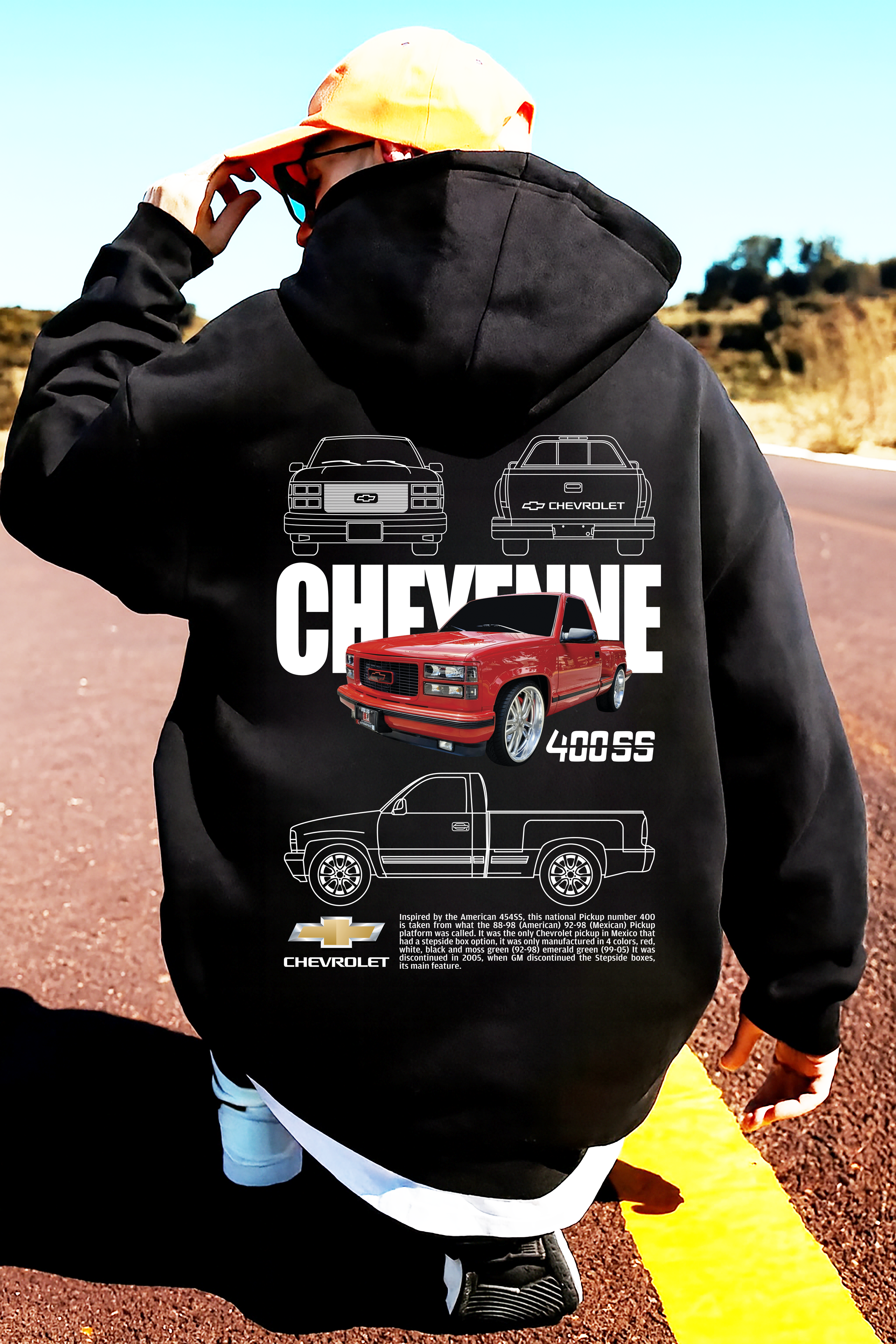 sudadera con diseño de  Chevrolet , sudadera muy caliente y cómoda ,mas coches colección y accesorios Chevrolet ,all cars