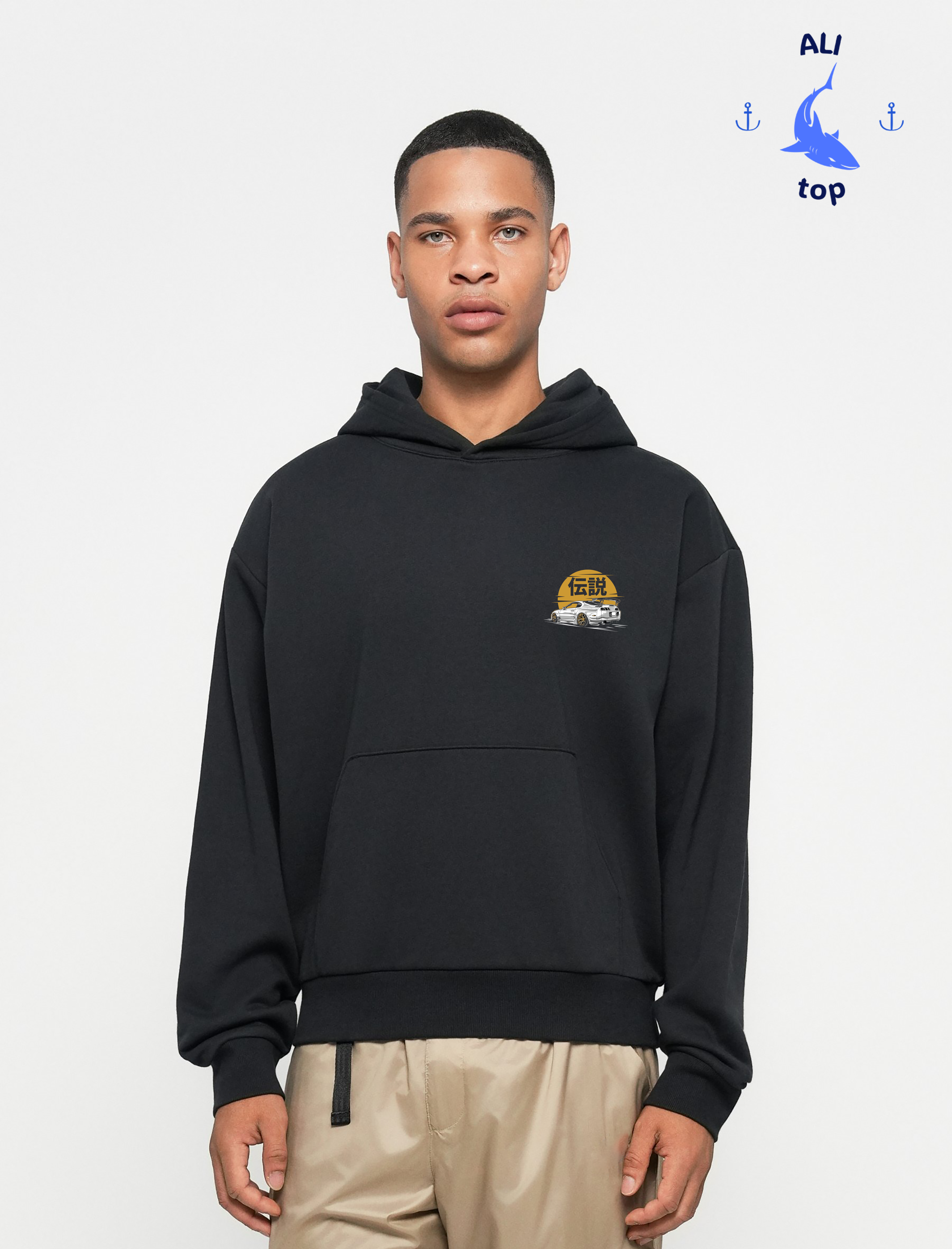 sudadera con diseño de Toyota supra  ,sudadera muy caliente y cómoda ,Supra colección y accesorios TOYOTA SUPRA