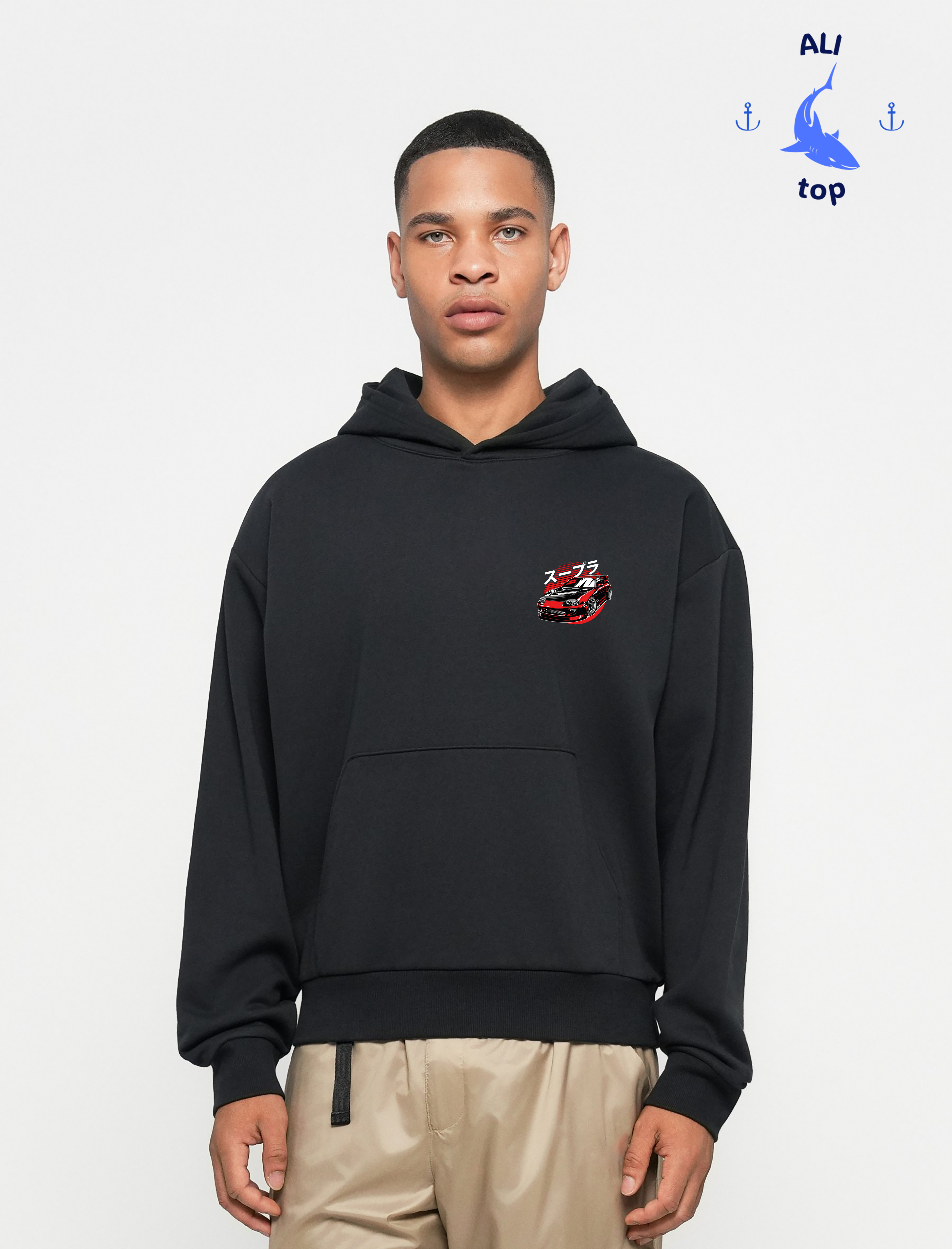 sudadera con diseño de Toyota supra  ,sudadera muy caliente y cómoda ,Supra colección y accesorios TOYOTA SUPRA