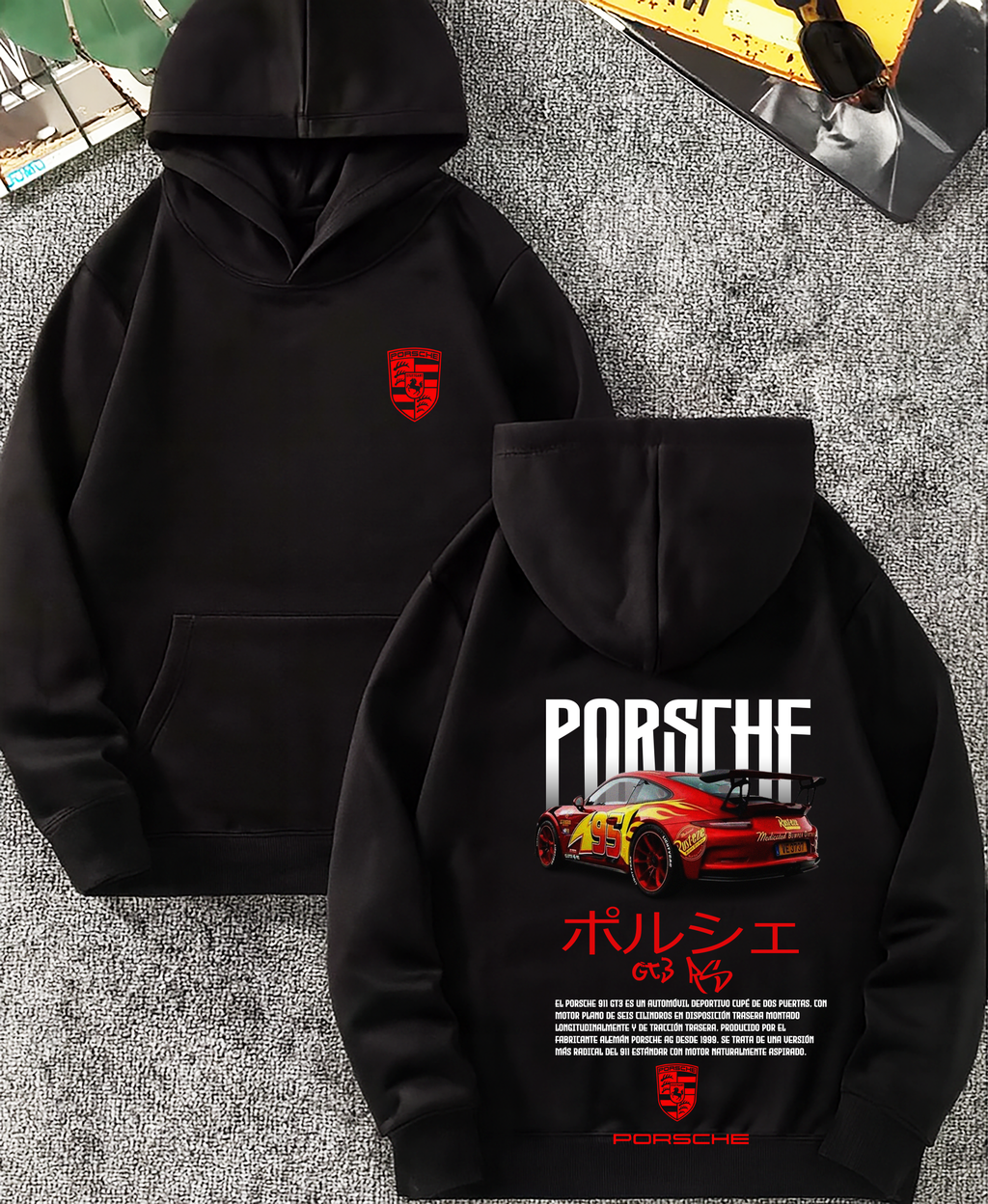 Sudadera con diseño de porsche ,sudadera para niños y adultos  , sudadera de Porsche,porshe