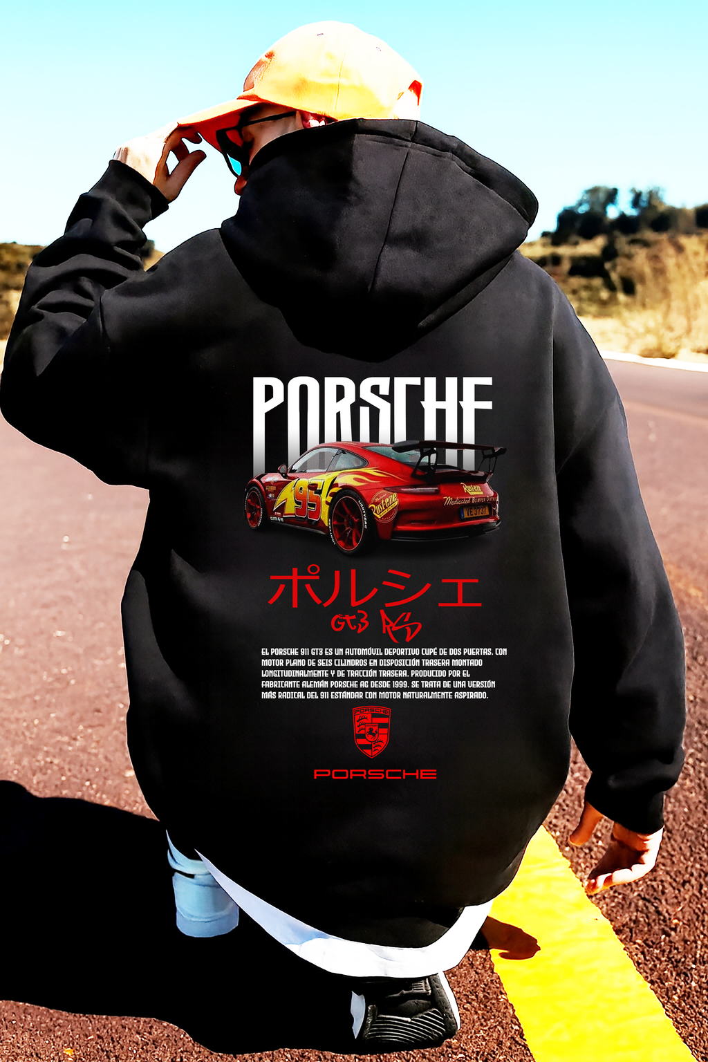 Sudadera con diseño de porsche ,sudadera para niños y adultos  , sudadera de Porsche,porshe
