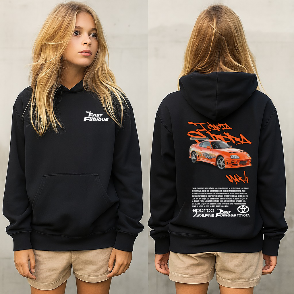 sudadera con diseño de Toyota   ,sudadera muy caliente y cómoda , toyota colección y accesorios TOYOTA supra