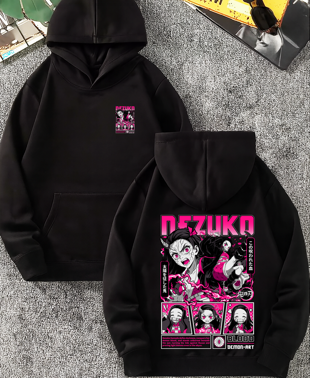 Demon slayer sudadera,sudadera para niños y adultos  , Demo Slayer colección y accesorios Demon slayer