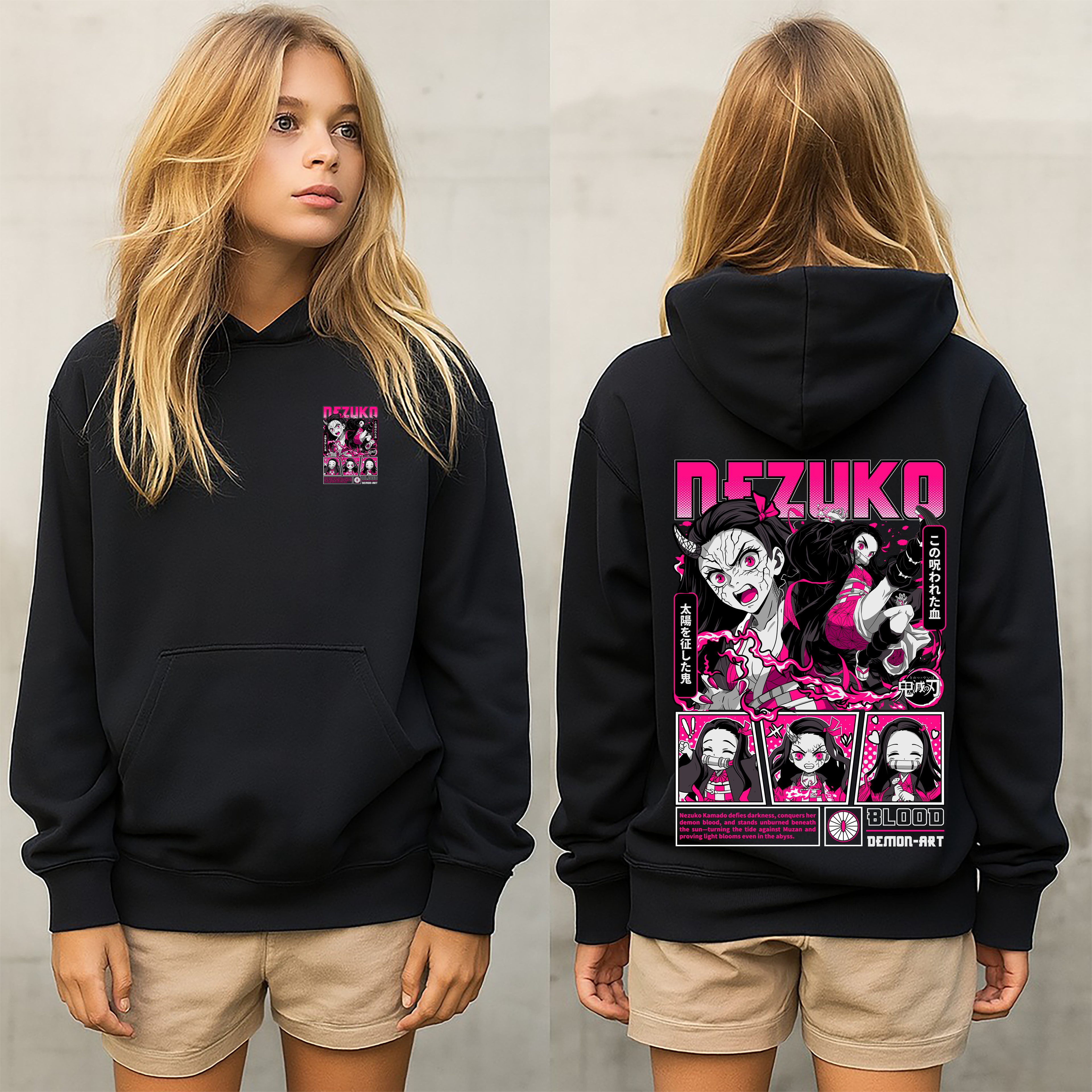 Demon slayer sudadera,sudadera para niños y adultos  , Demo Slayer colección y accesorios Demon slayer