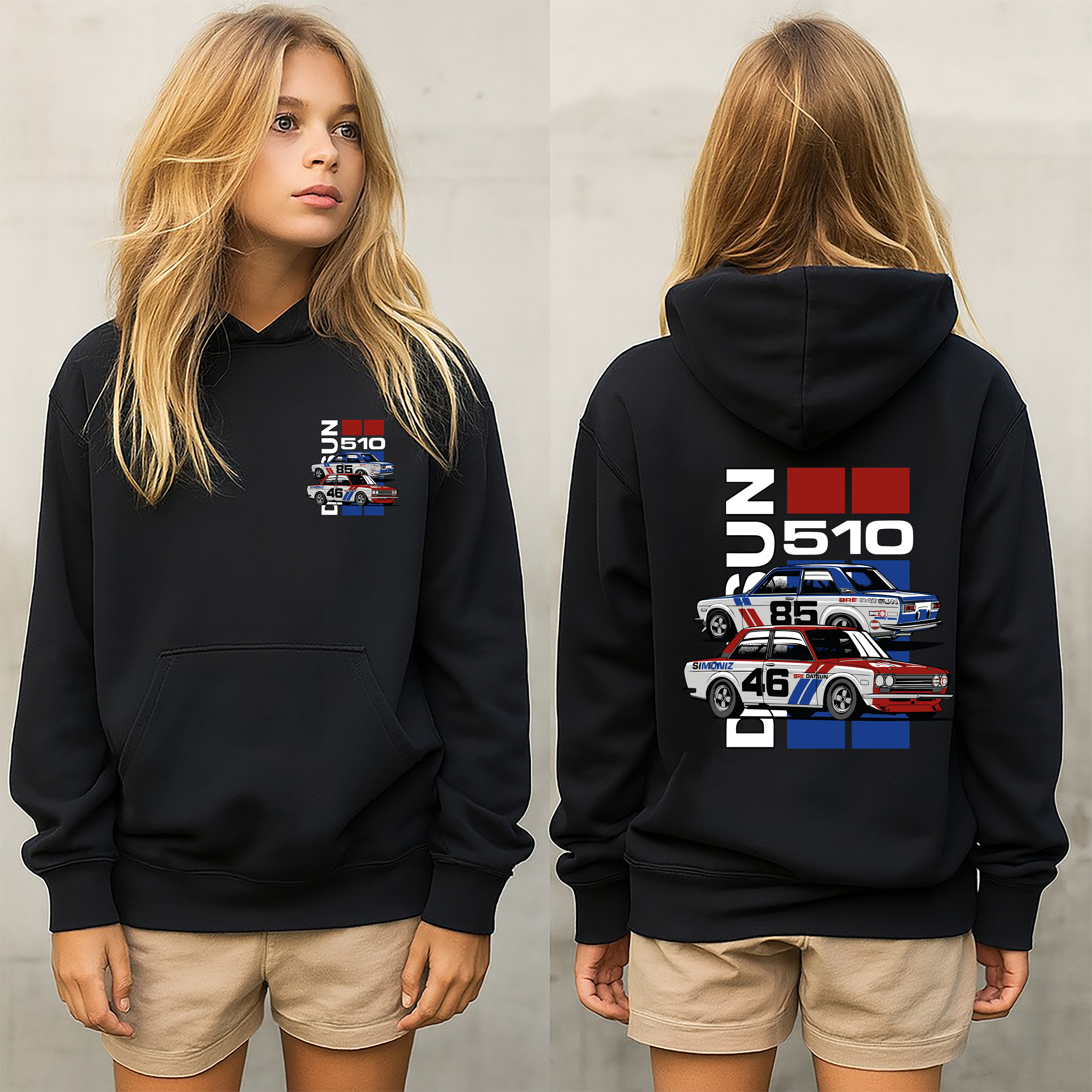 sudadera con diseño de BMW rally , sudadera muy caliente y cómoda , colección y accesorios bmw Rally