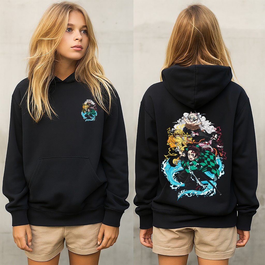 Demon slayer sudadera,sudadera para niños y adultos  , Demo Slayer colección y accesorios Demon slayer