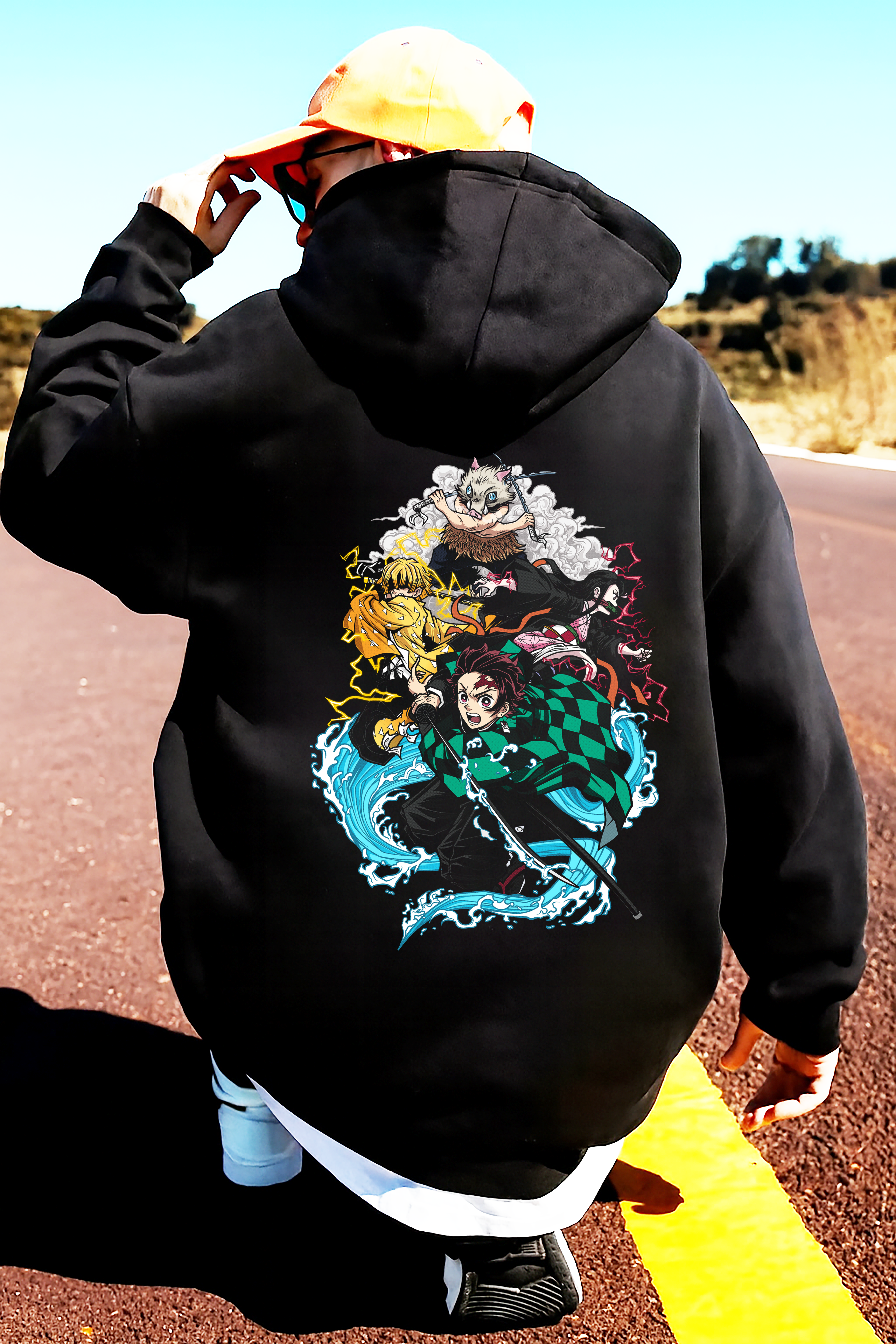 Demon slayer sudadera,sudadera para niños y adultos  , Demo Slayer colección y accesorios Demon slayer