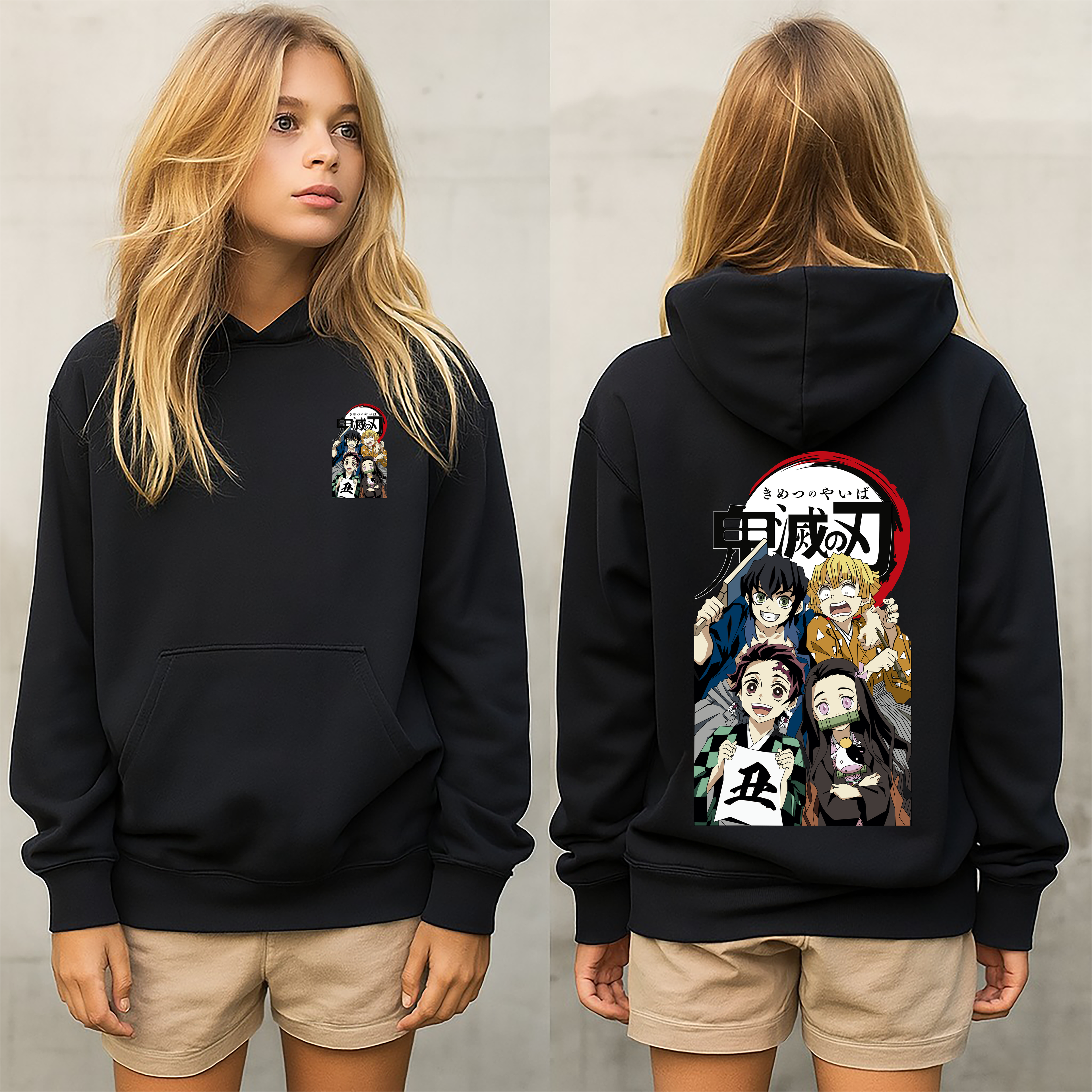 Demon slayer sudadera,sudadera para niños y adultos  , Demo Slayer colección y accesorios Demon slayer