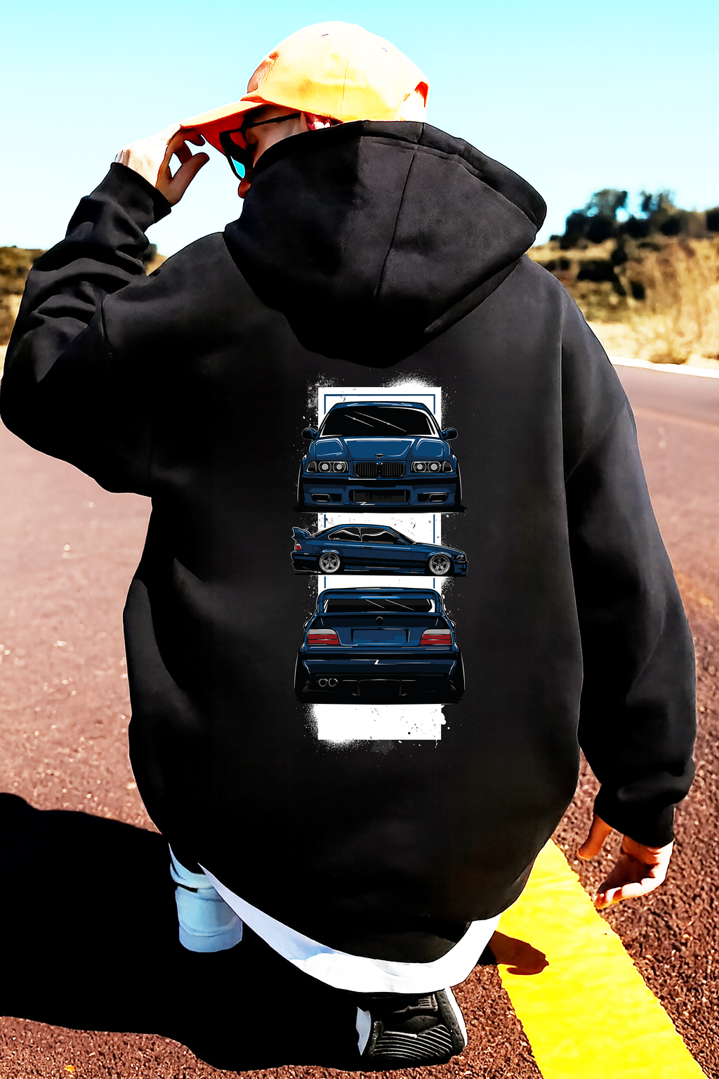 sudadera con diseño de BMW , sudadera muy caliente y cómoda , colección y accesorios bmw belu