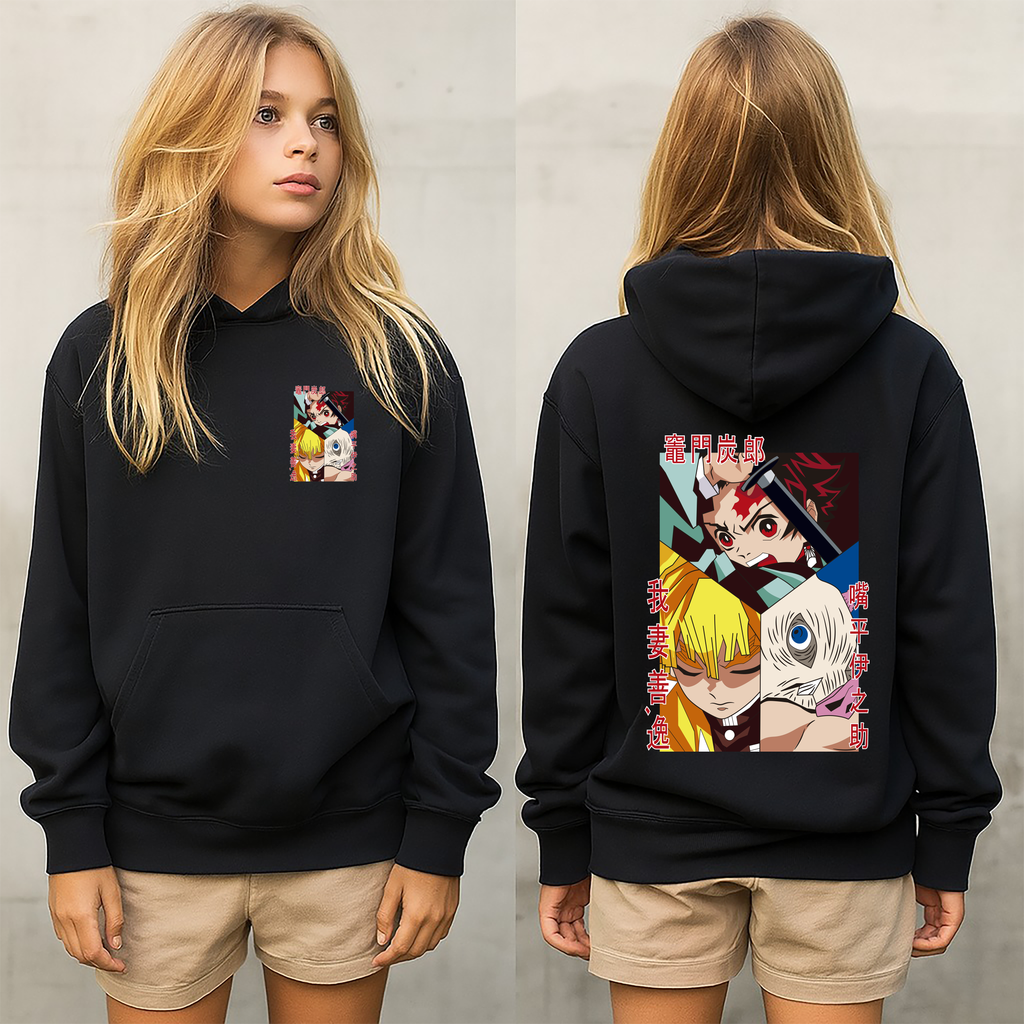 Demon slayer sudadera,sudadera para niños y adultos  , Demo Slayer colección y accesorios Demon slayer