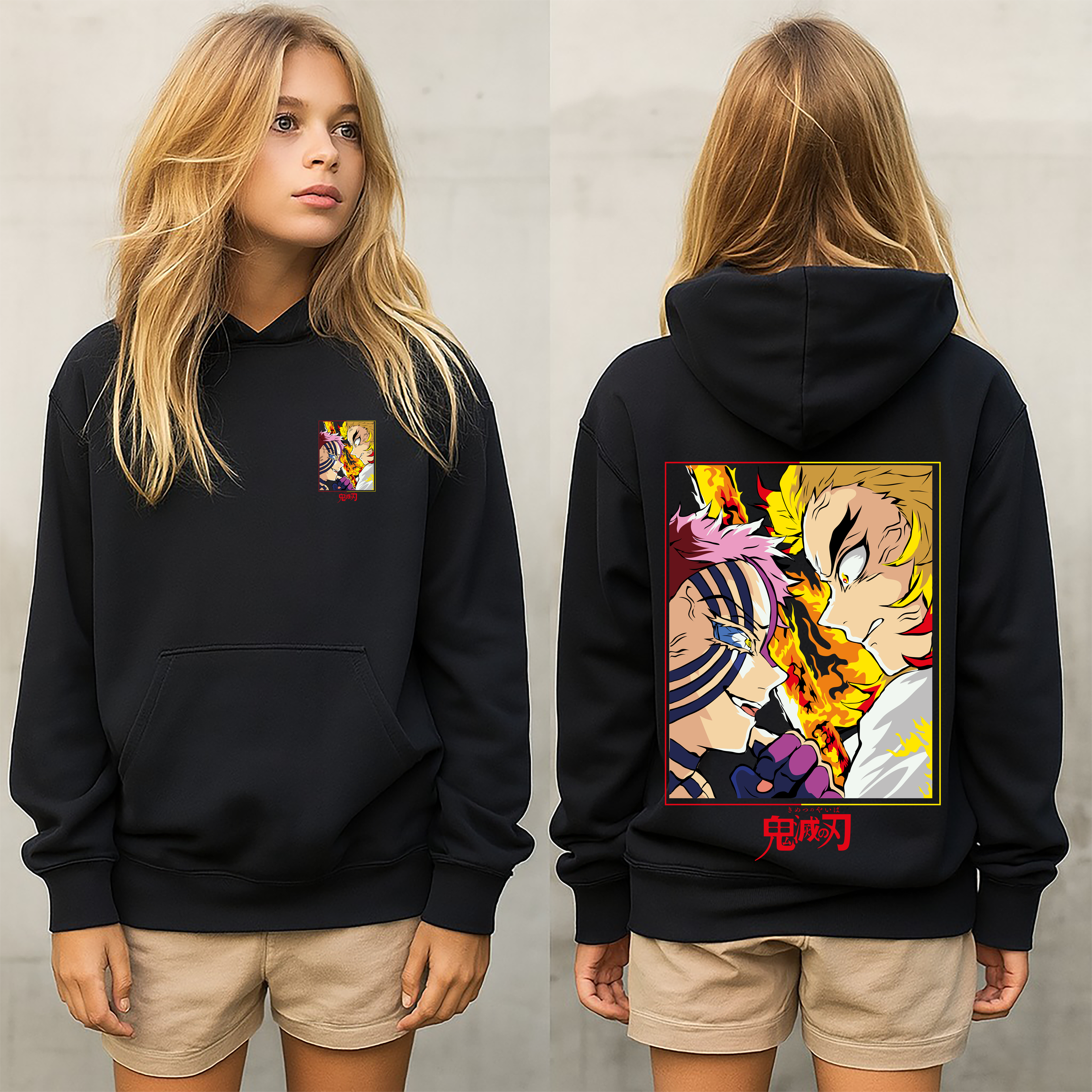 Demon slayer sudadera,sudadera para niños y adultos  , Demo Slayer colección y accesorios Demon slayer