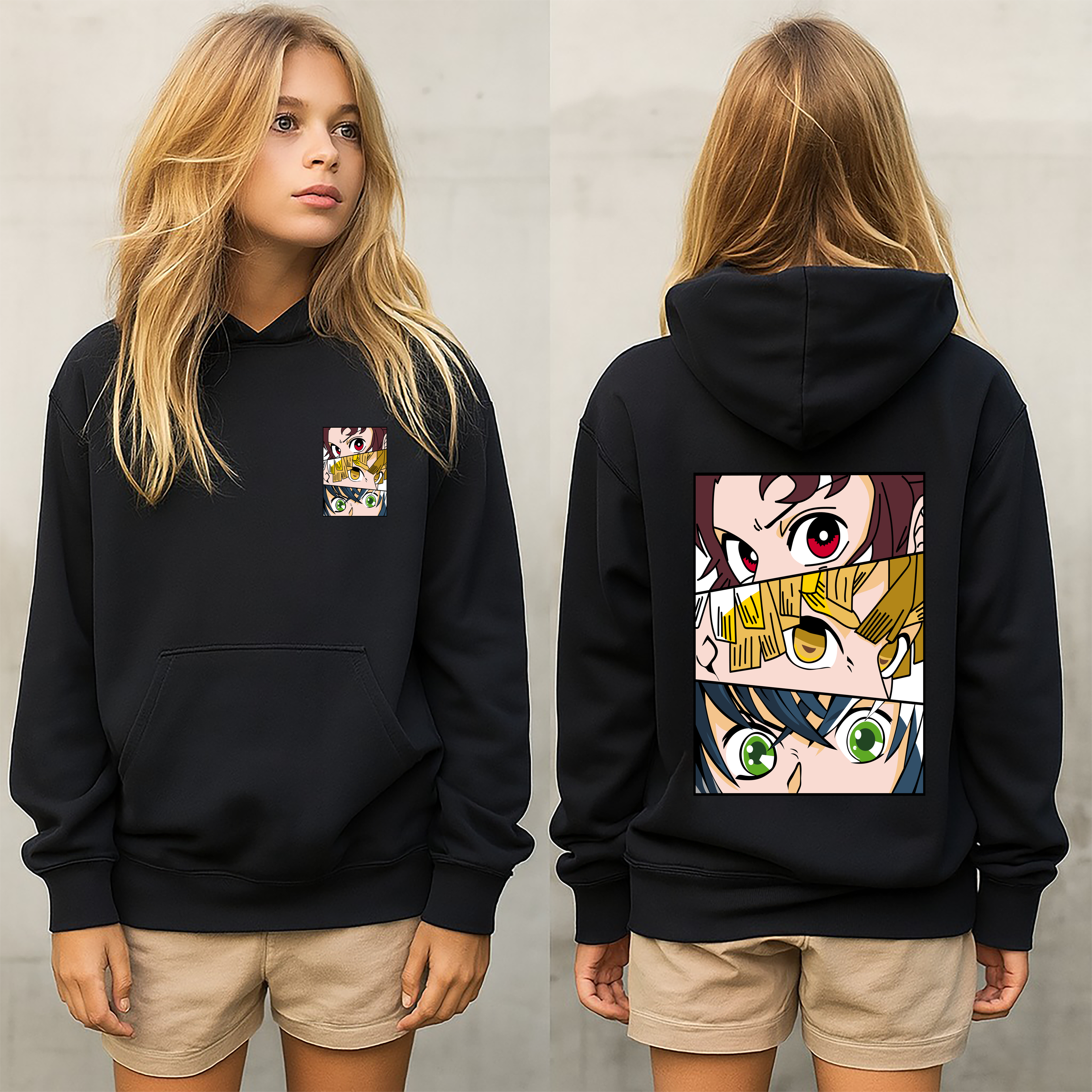 Demon slayer sudadera,sudadera para niños y adultos  , Demo Slayer colección y accesorios Demon slayer