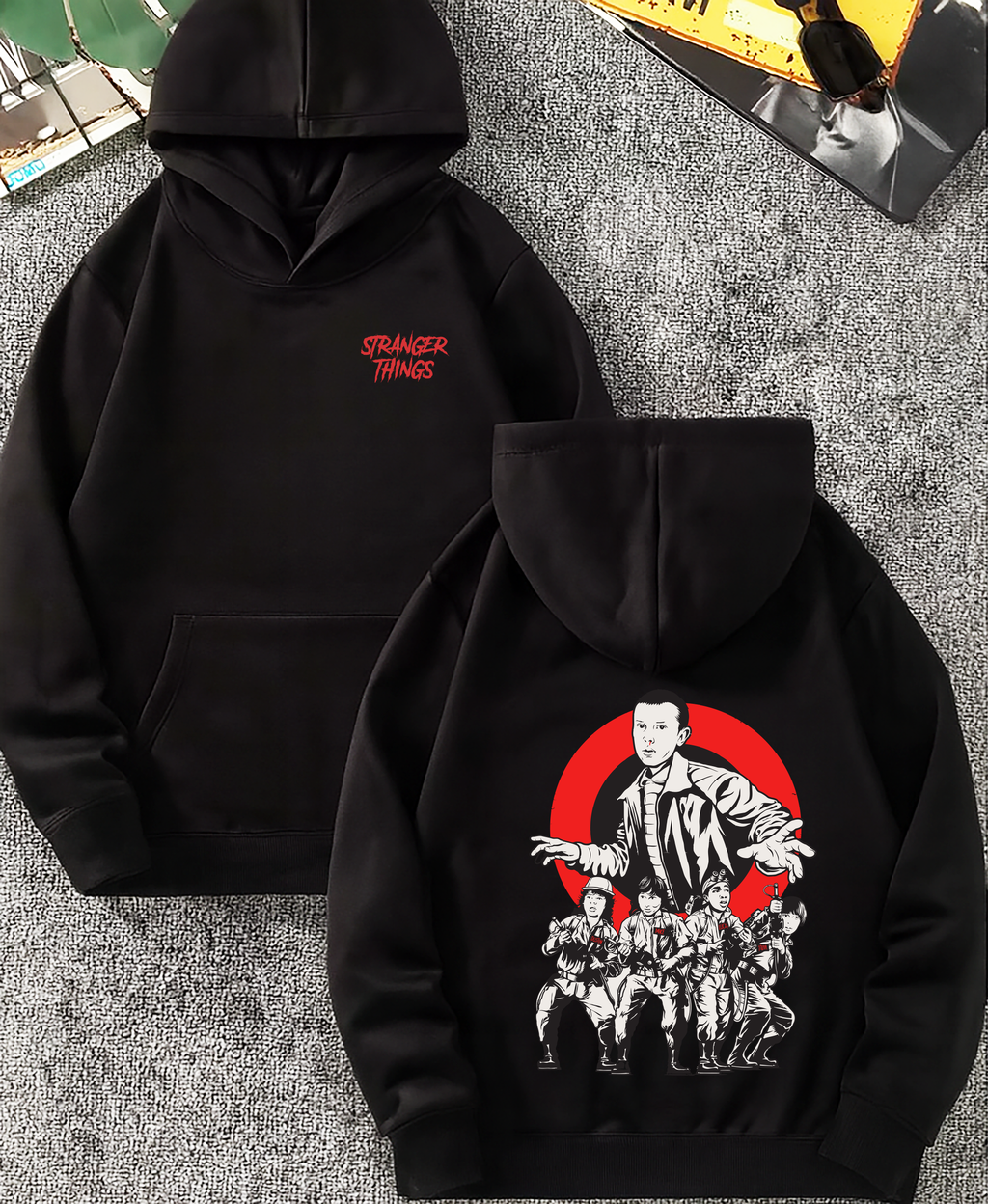 stranger things sudadera,sudadera para niños y adultos  , la serie de stranger things colección