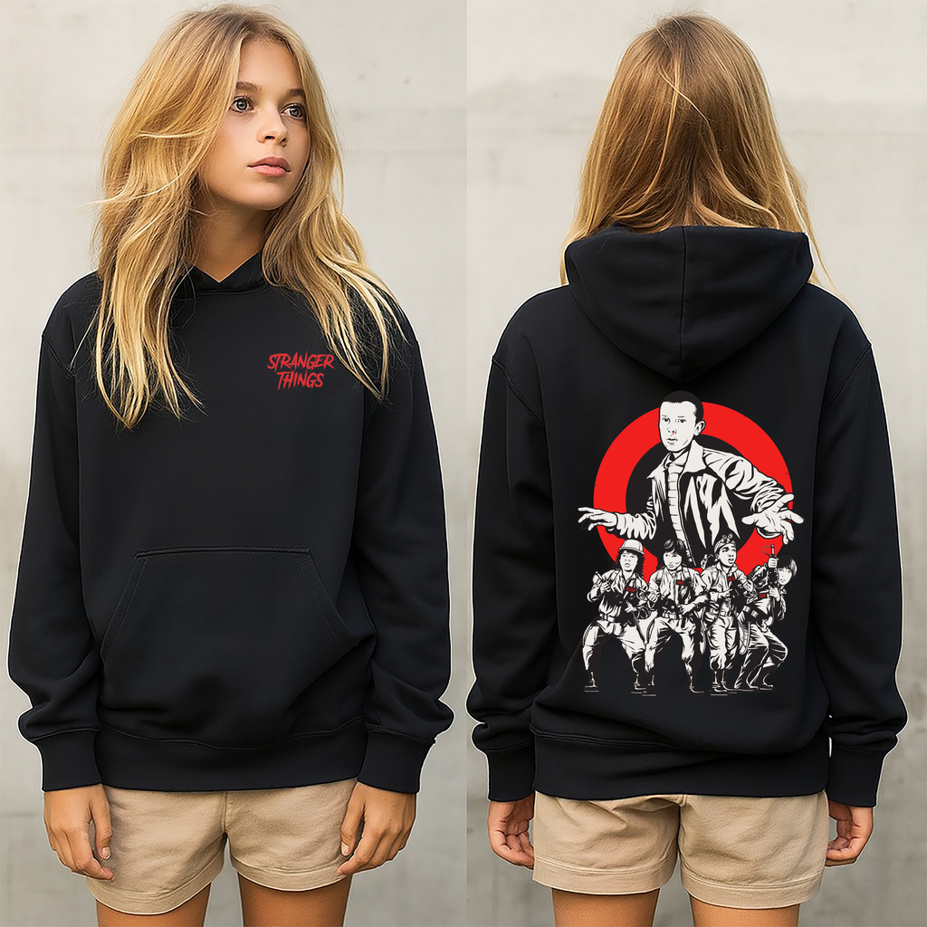 stranger things sudadera,sudadera para niños y adultos  , la serie de stranger things colección