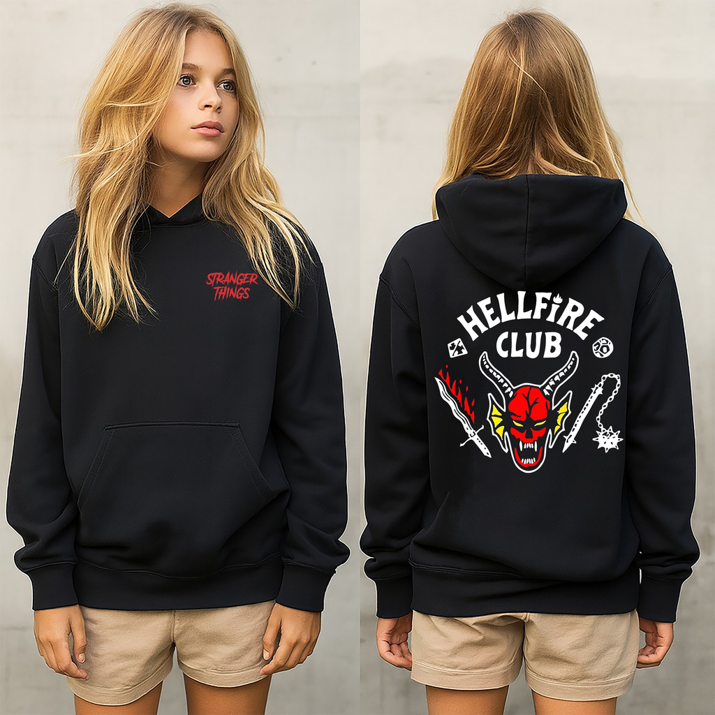 stranger things sudadera,sudadera para niños y adultos  , la serie de stranger things colección
