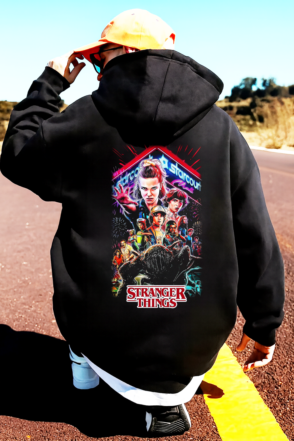 stranger things sudadera,sudadera para niños y adultos  , la serie de stranger things colección