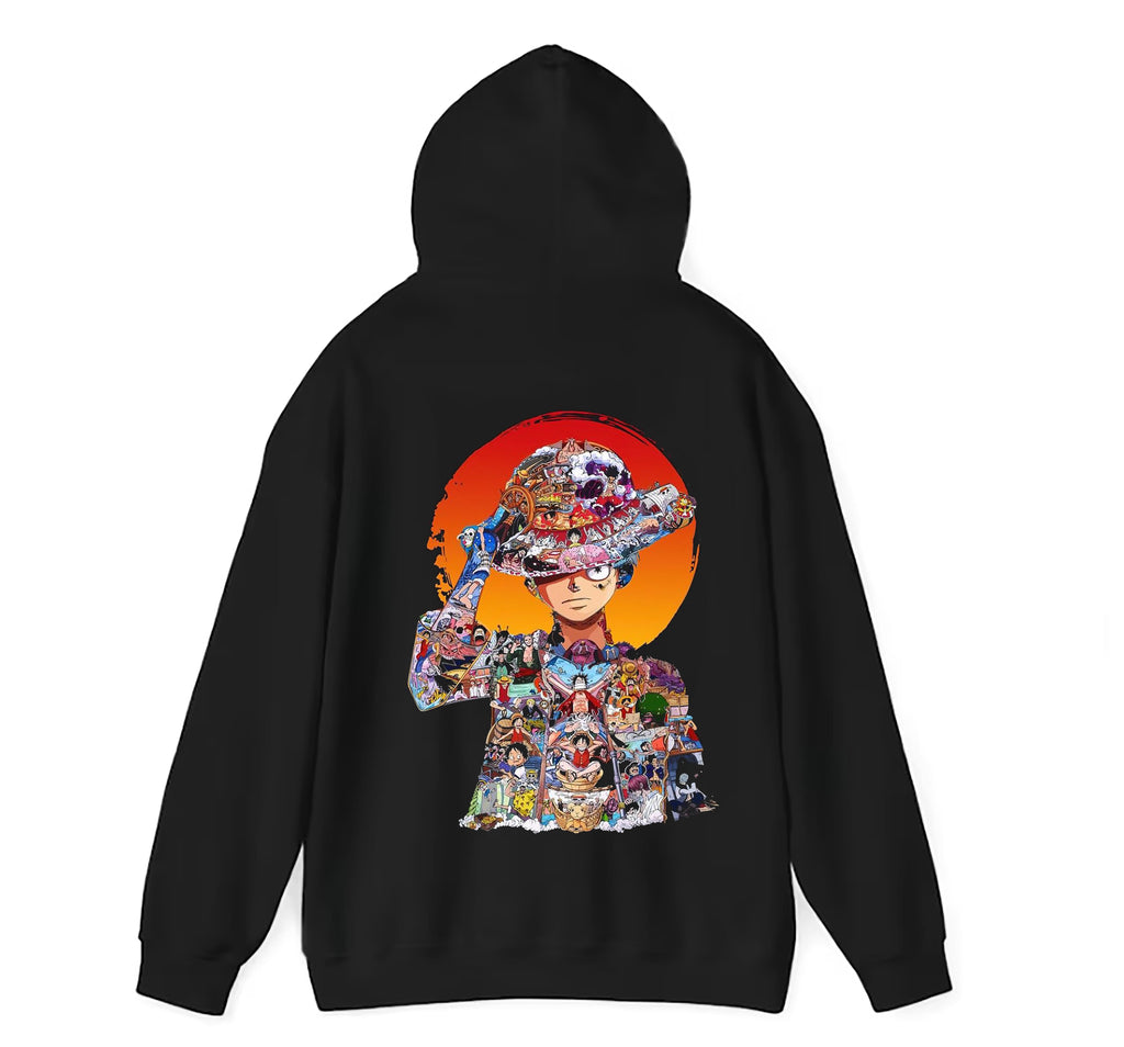 Sudadera de one piece ,sudadera para niños y adultos , ONE PIECE  sweatshirt ,pirata