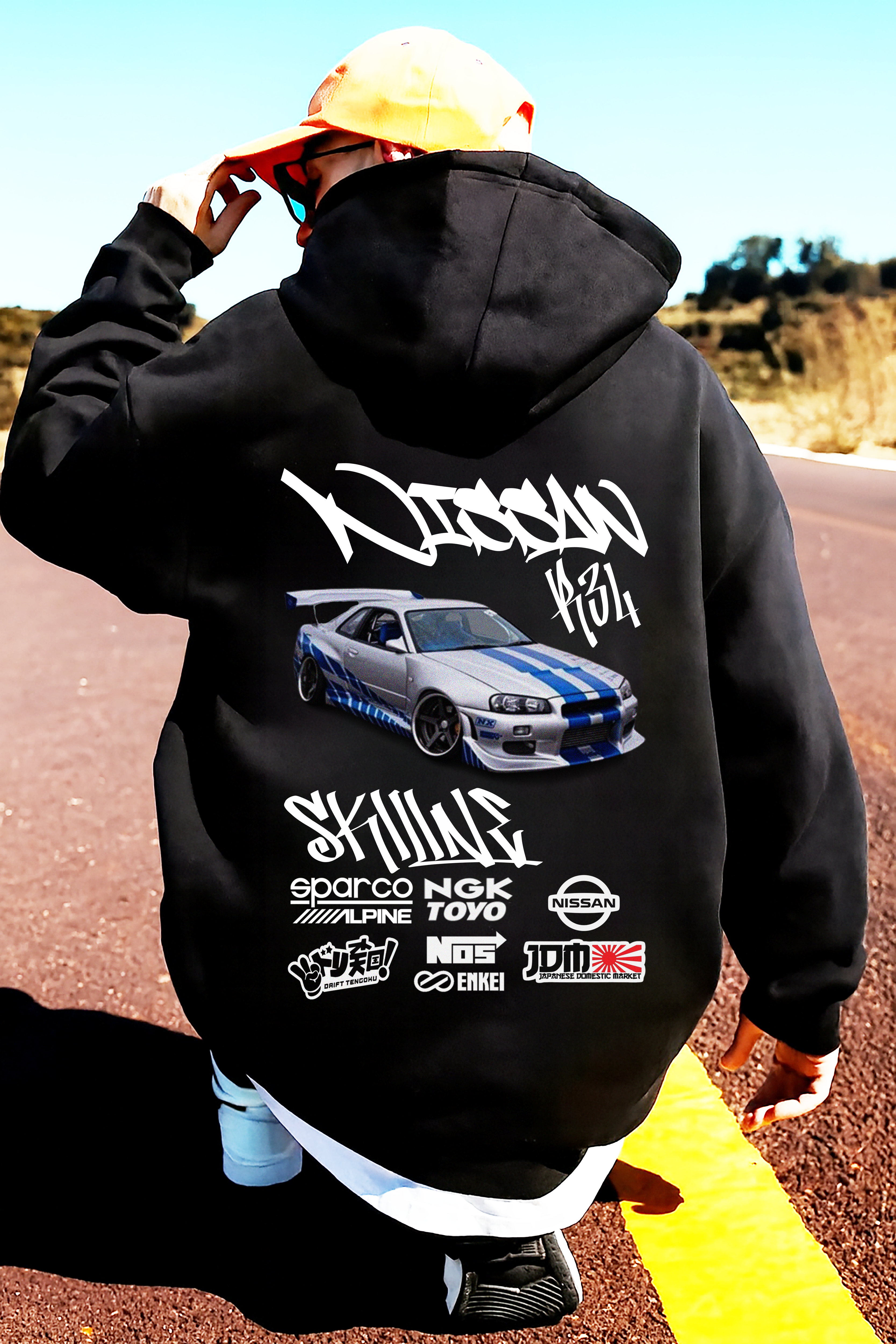 Sudadera con diseño NISSAN ,sudadera para niños y adultos  , sudadera NISSAN ,NISSAN