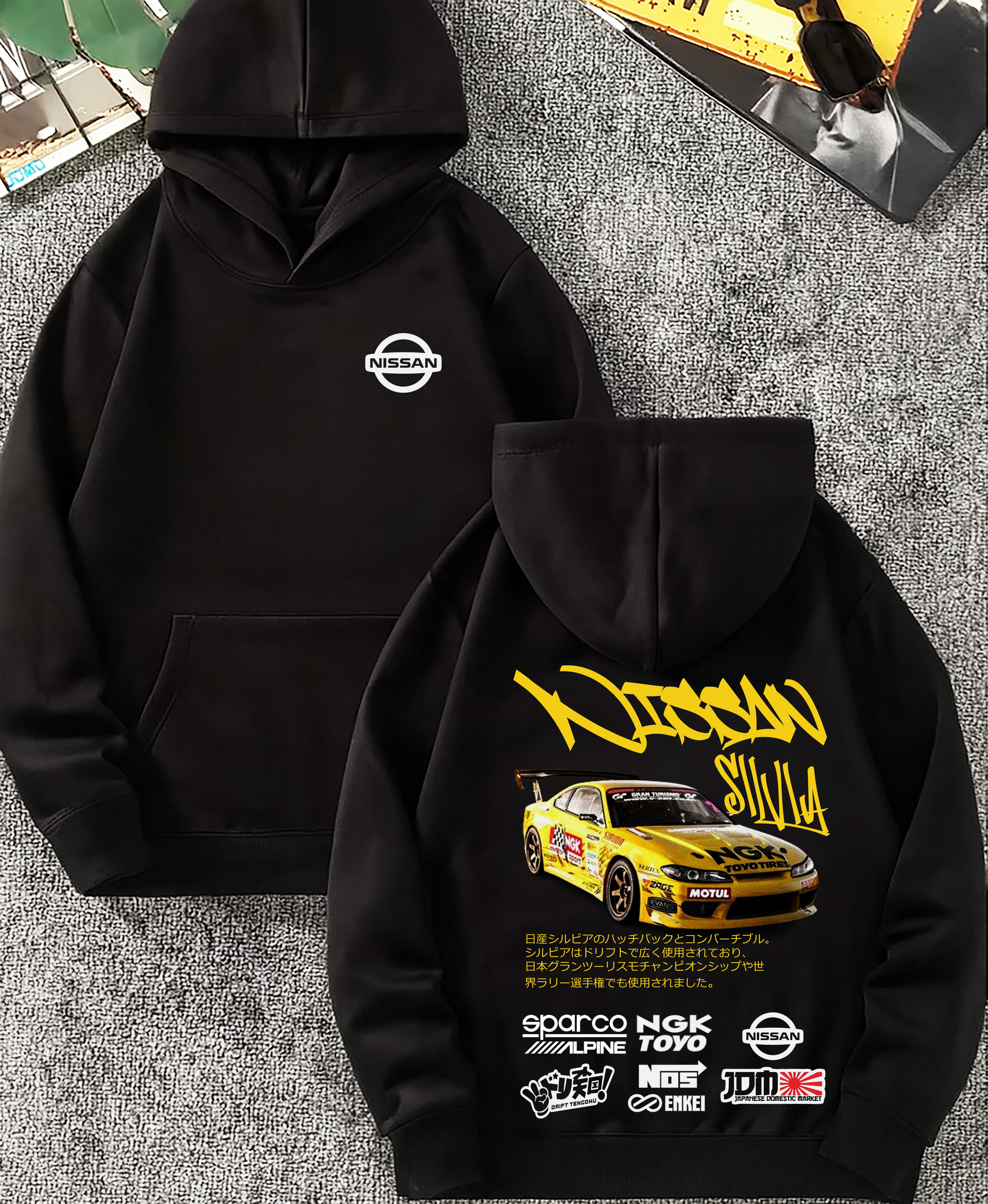 Sudadera con diseño NISSAN ,sudadera para niños y adultos  , sudadera NISSAN ,NISSAN