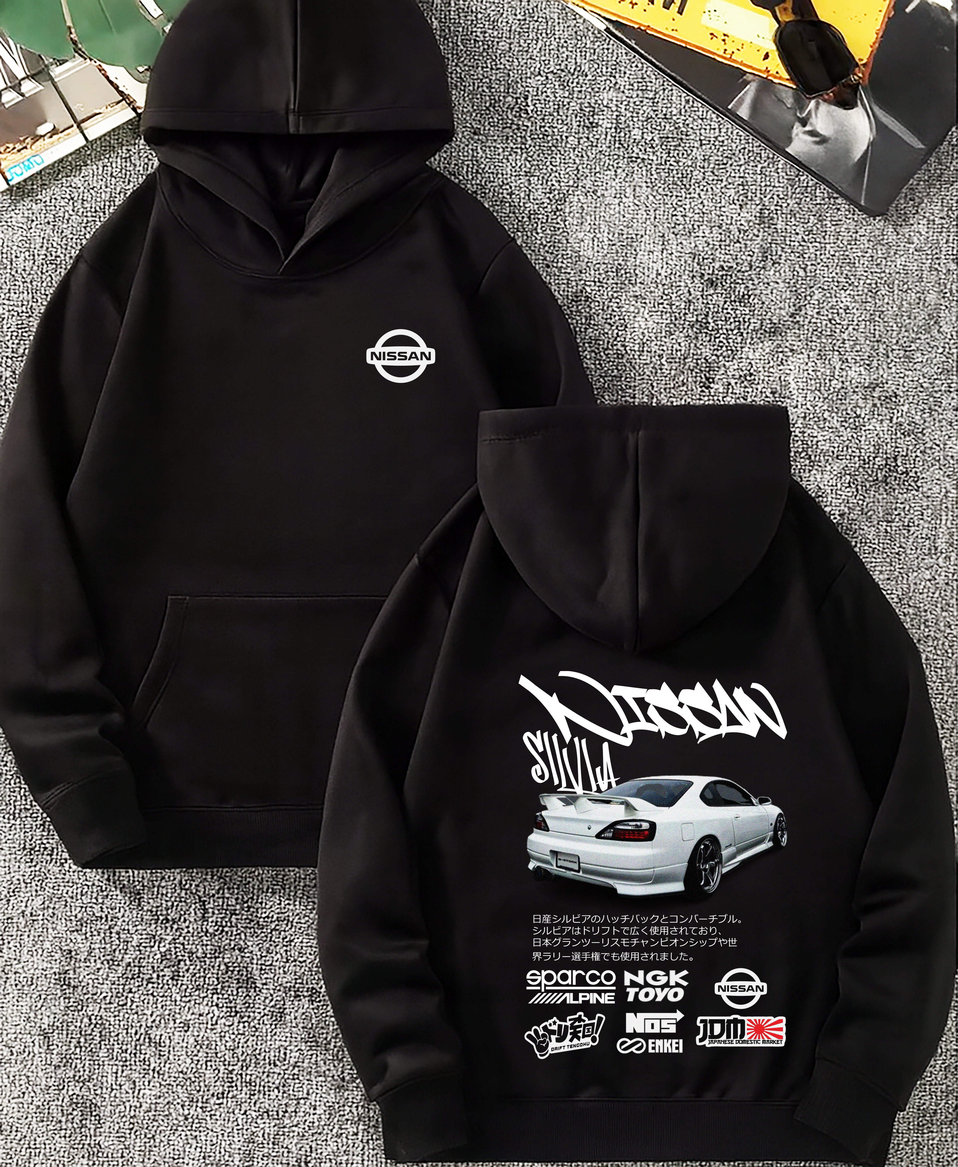 Sudadera con diseño NISSAN ,sudadera para niños y adultos  , sudadera NISSAN ,NISSAN
