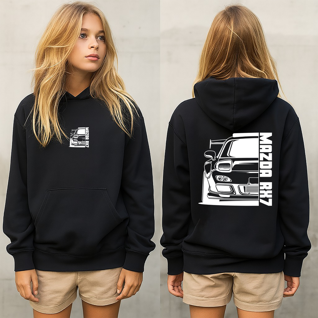 sudadera con diseño de Mazda , sudadera muy caliente y cómoda ,mas coches colección y accesorios MAZDA ,all cars