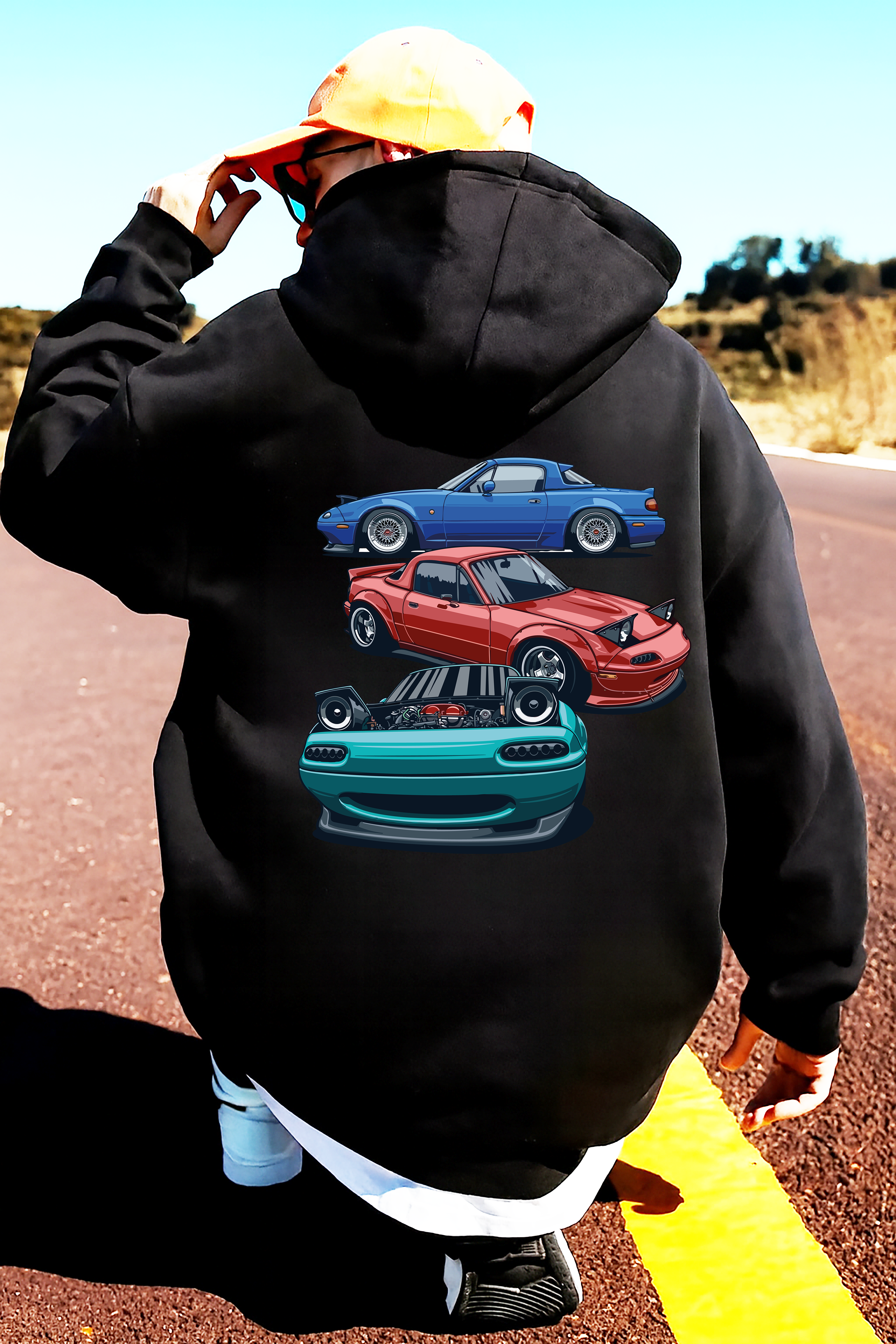 sudadera con diseño de Mazda , sudadera muy caliente y cómoda ,mas coches colección y accesorios MAZDA ,all cars